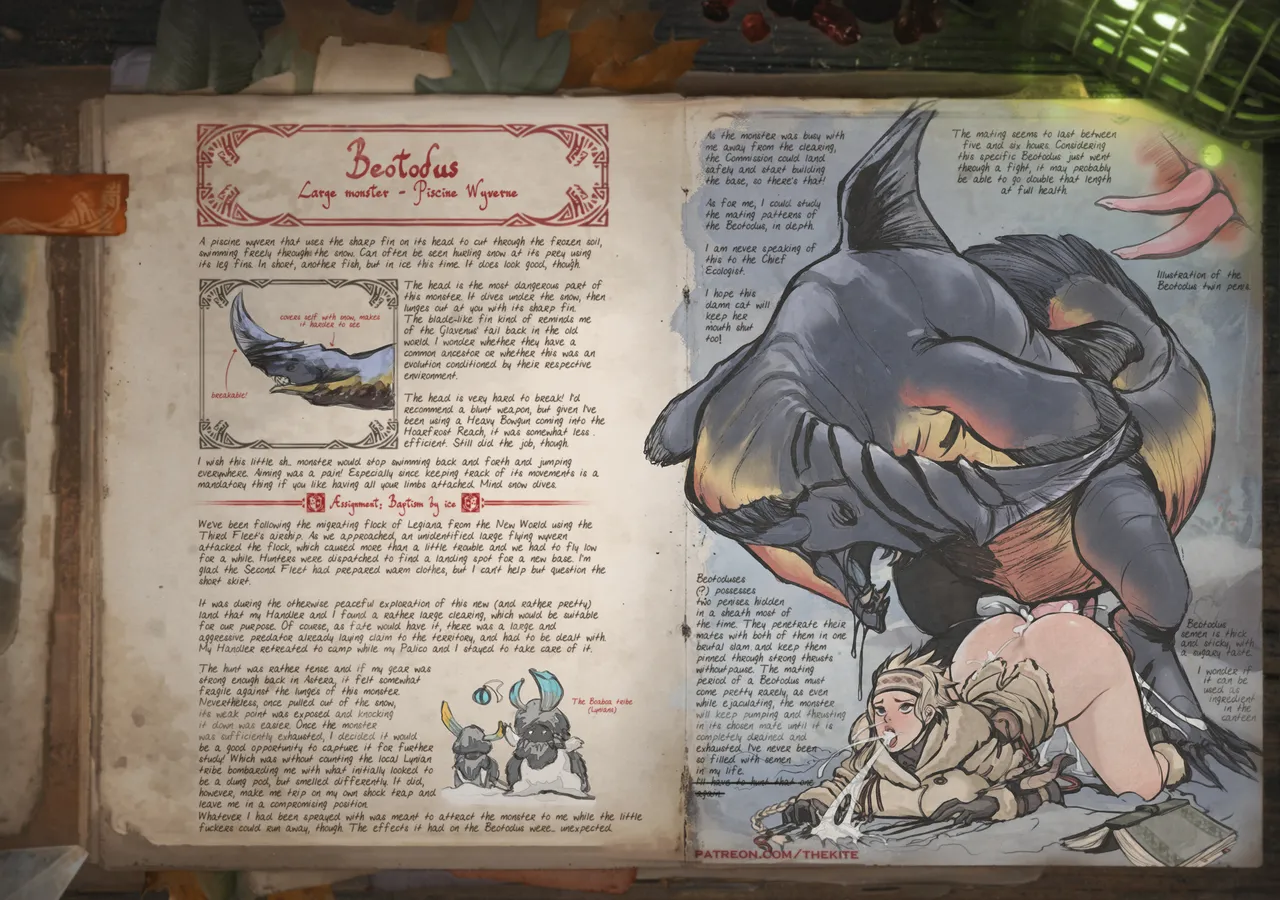 Hoarfrost Reach Exploration Diary / Ecological Survey page 2 full