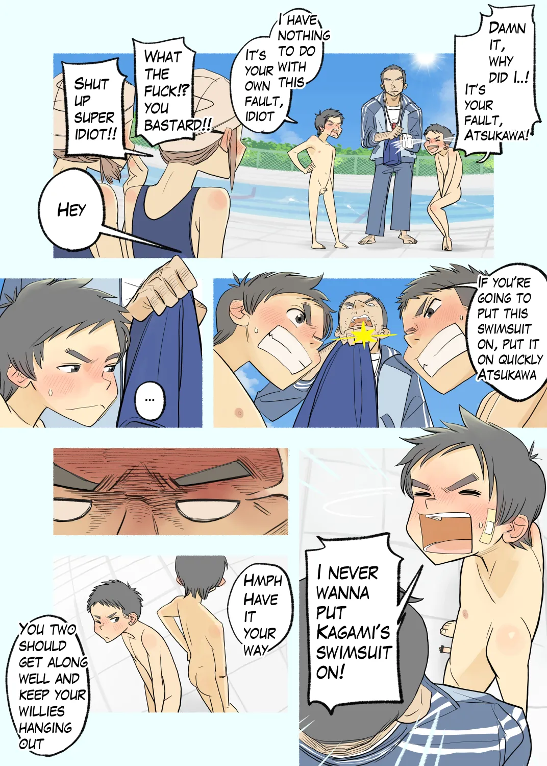 013 - If the boys mess around in swimming class... page 5 full