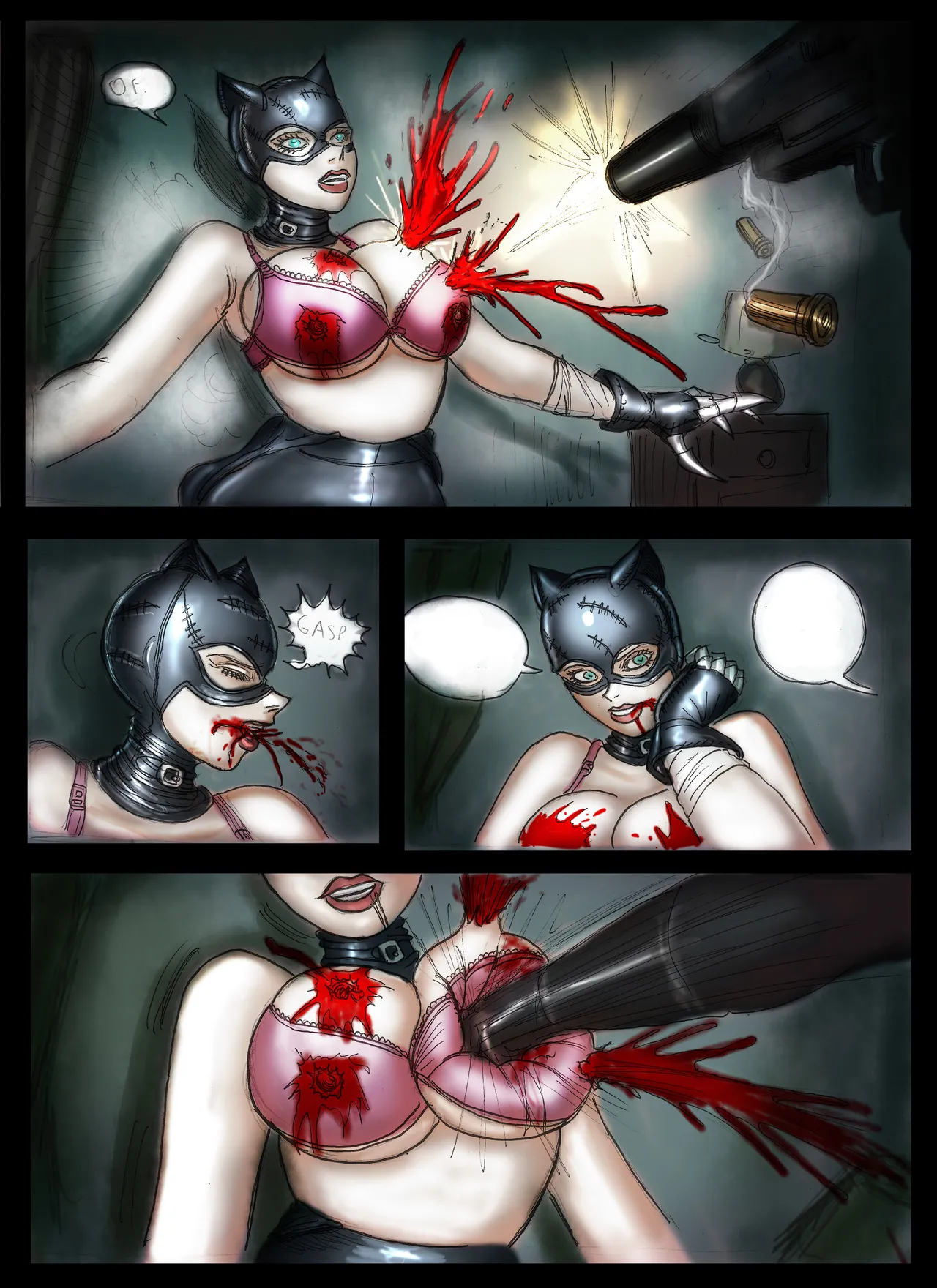 Catwoman Death and Destruction page 5 full