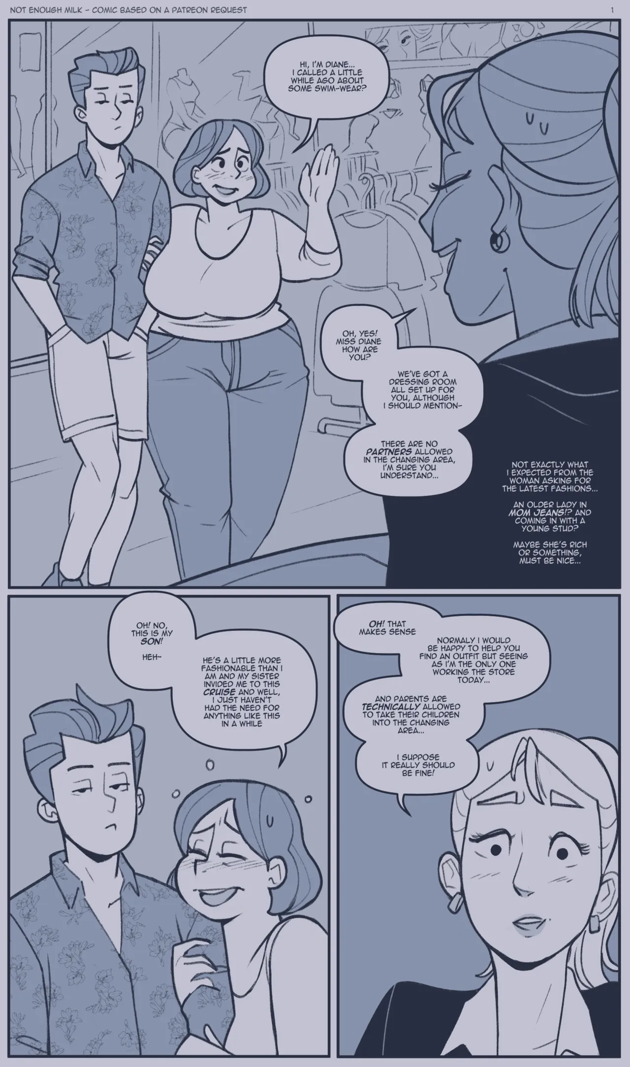 Swimsuit Shopping page 1 full