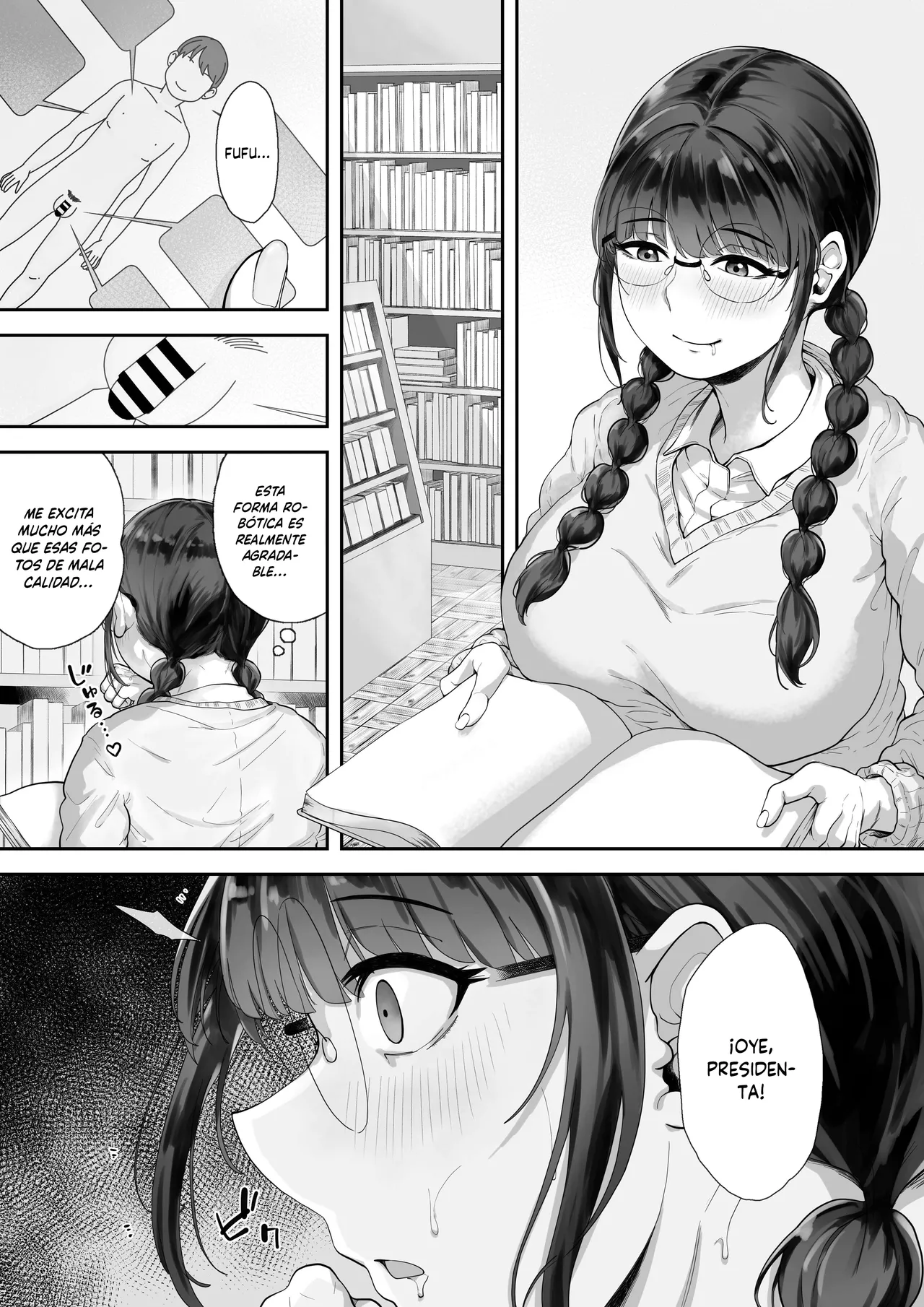 Kyonyuu no Tosho Iinchou wa Ecchi na Koto ni Kyoumi Shinshin page 2 full