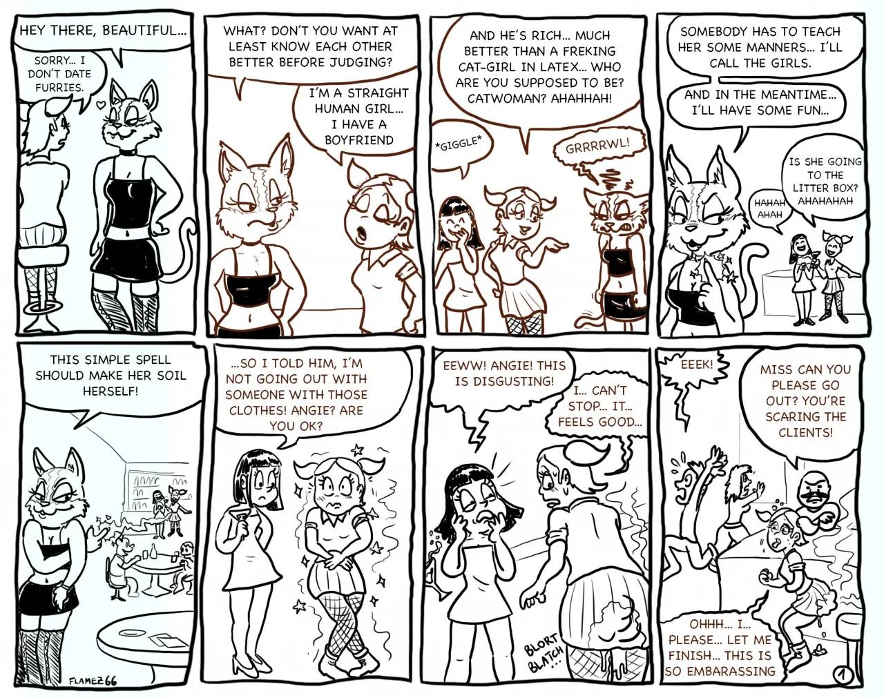 Witches' Den page 1 full