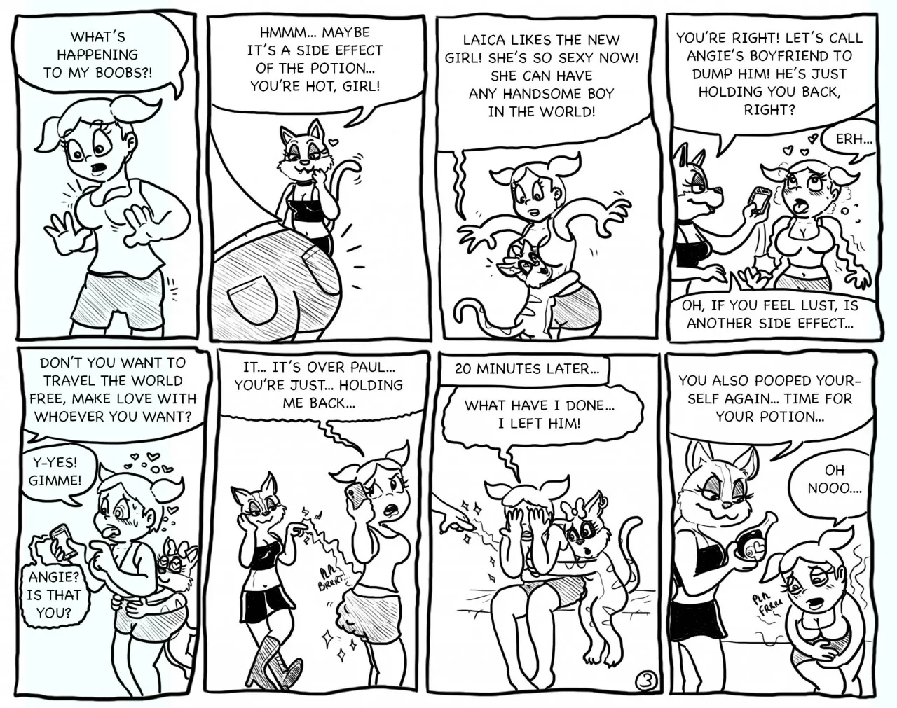 Witches' Den page 3 full