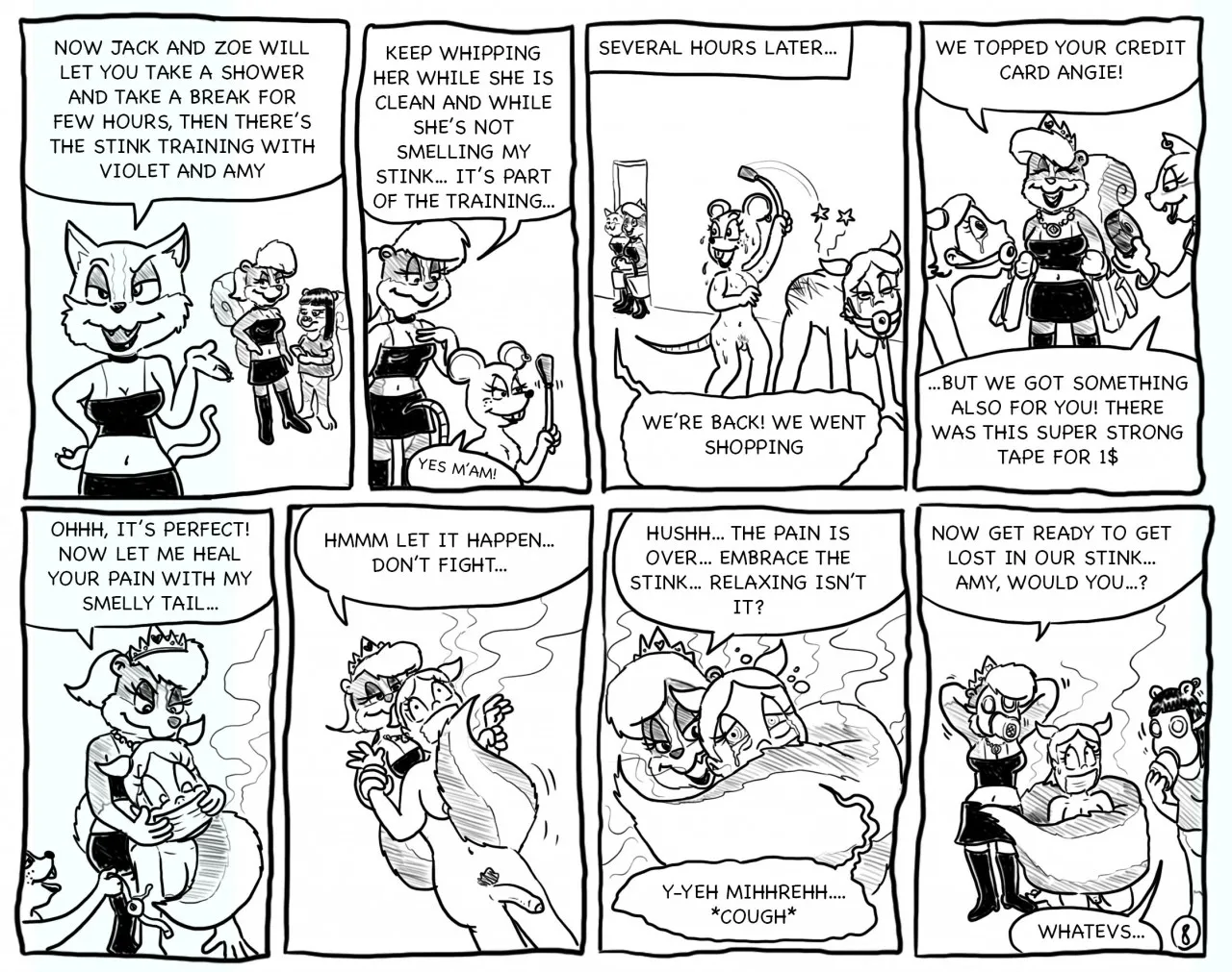 Witches' Den page 8 full