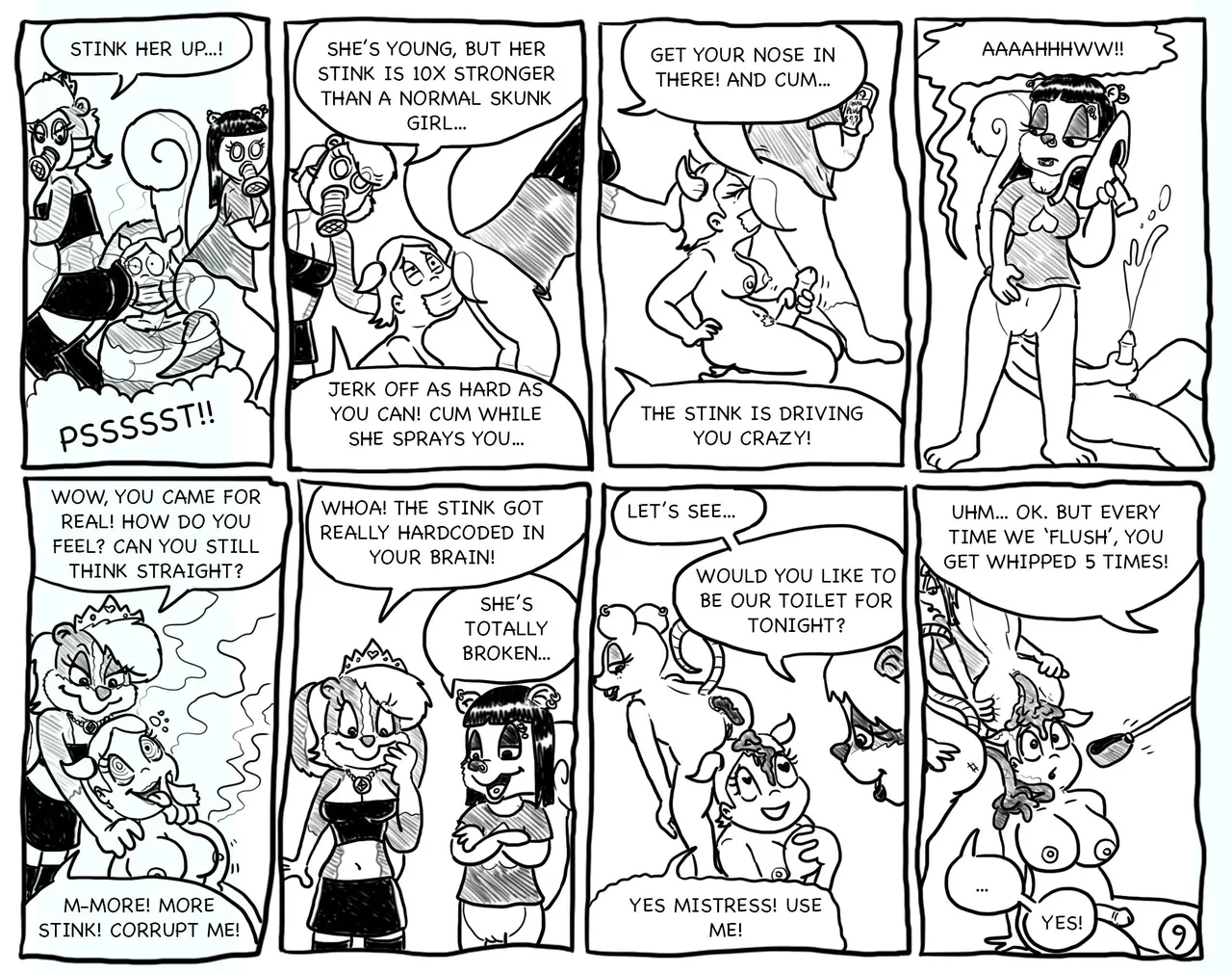 Witches' Den page 9 full