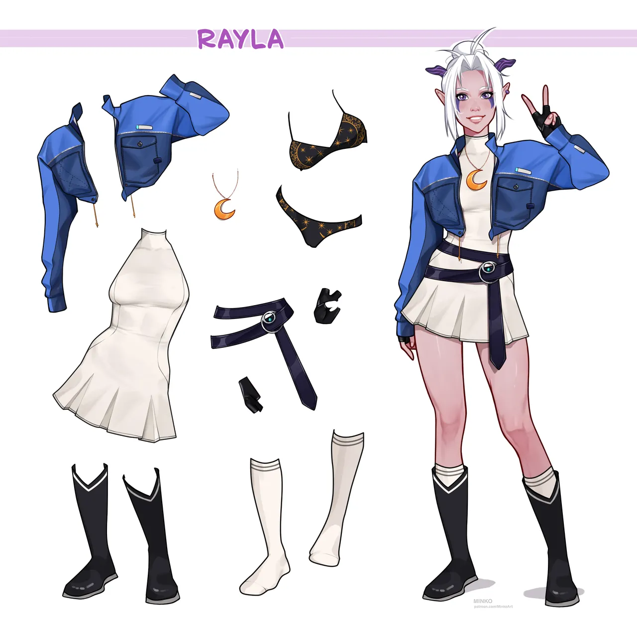 Rayla in Modern Outfit page 1 full