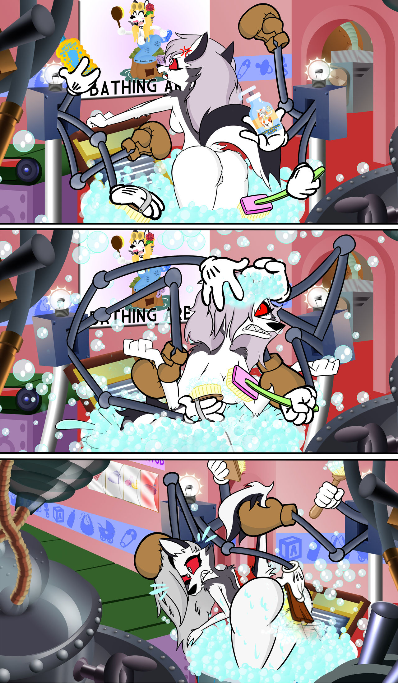A baby from hell in a mechanical nursery page 6 full