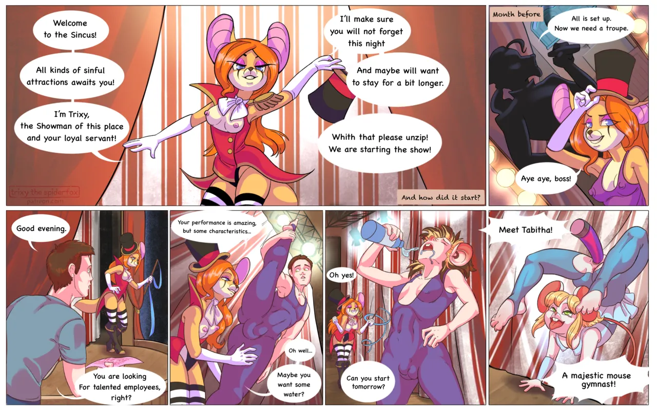 Artist Trixy The Spiderfox page 4 full