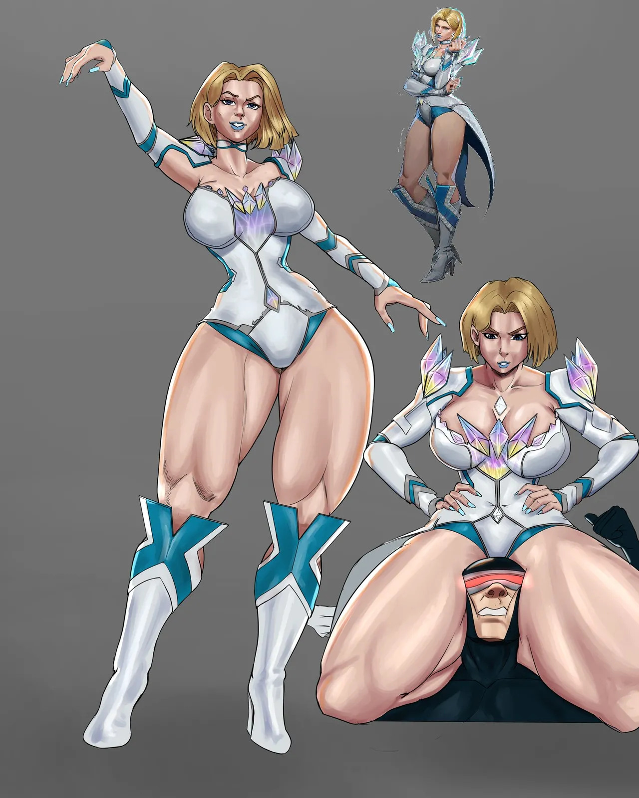 Hulk catches Emma backlining the heals! page 7 full