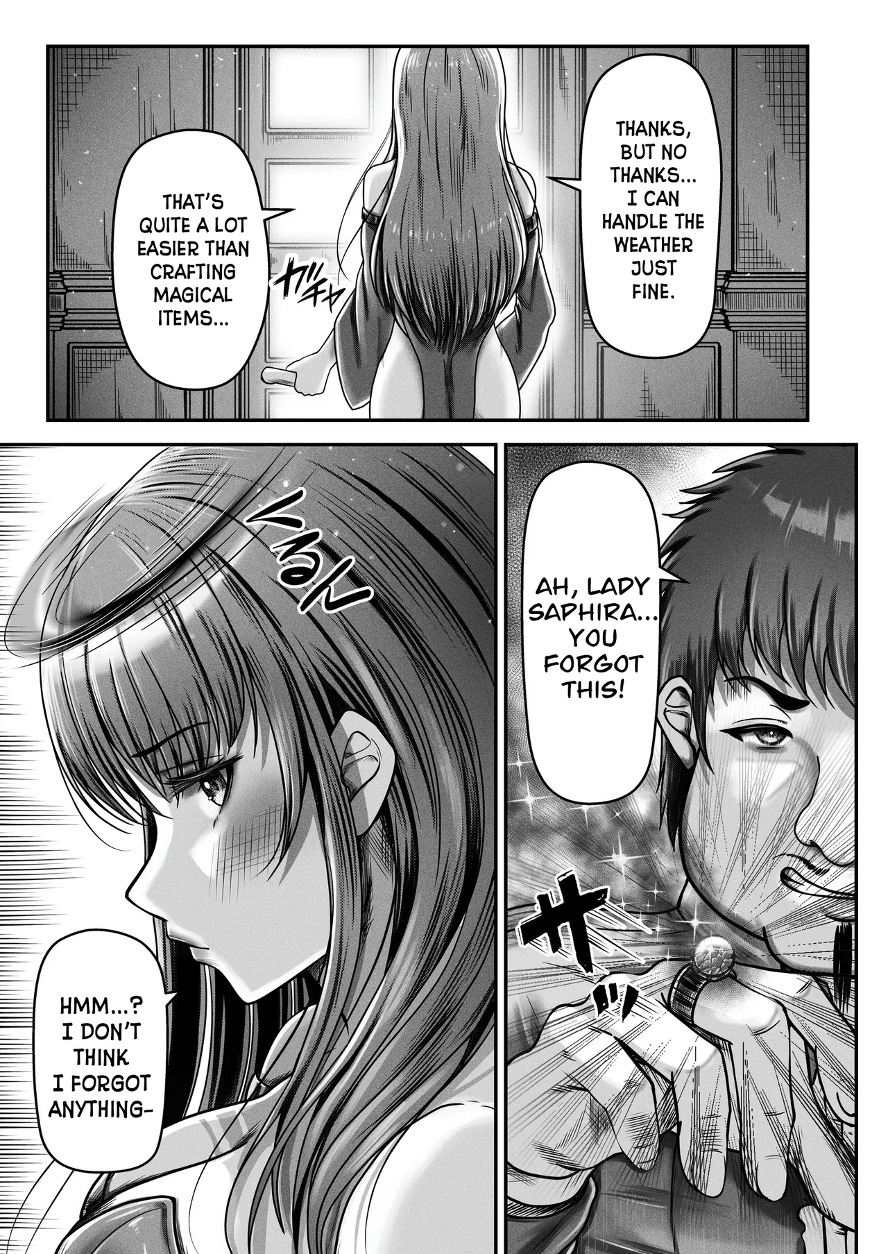 Hypnotized Sage ~The centennial female sage who couldn’t resist her own hypnosis magic~ page 6 full