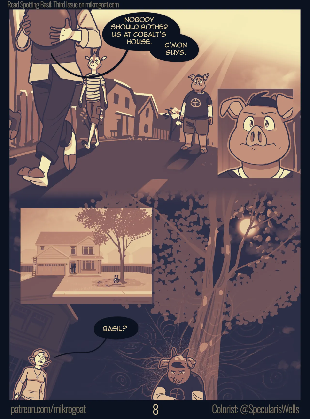 Spotting Basil - Issue 3 page 9 full