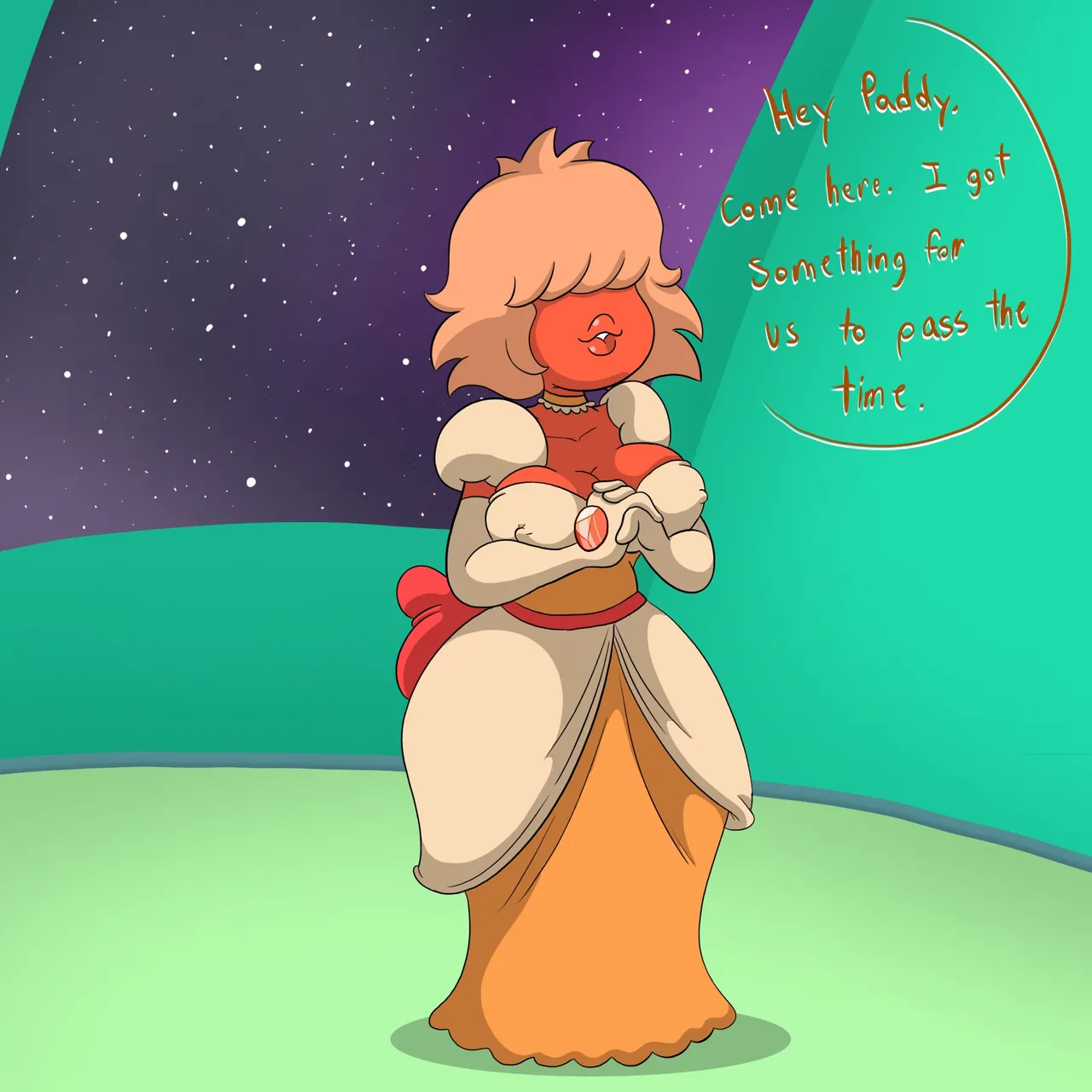 Lars and Padparadscha passing the time page 1 full
