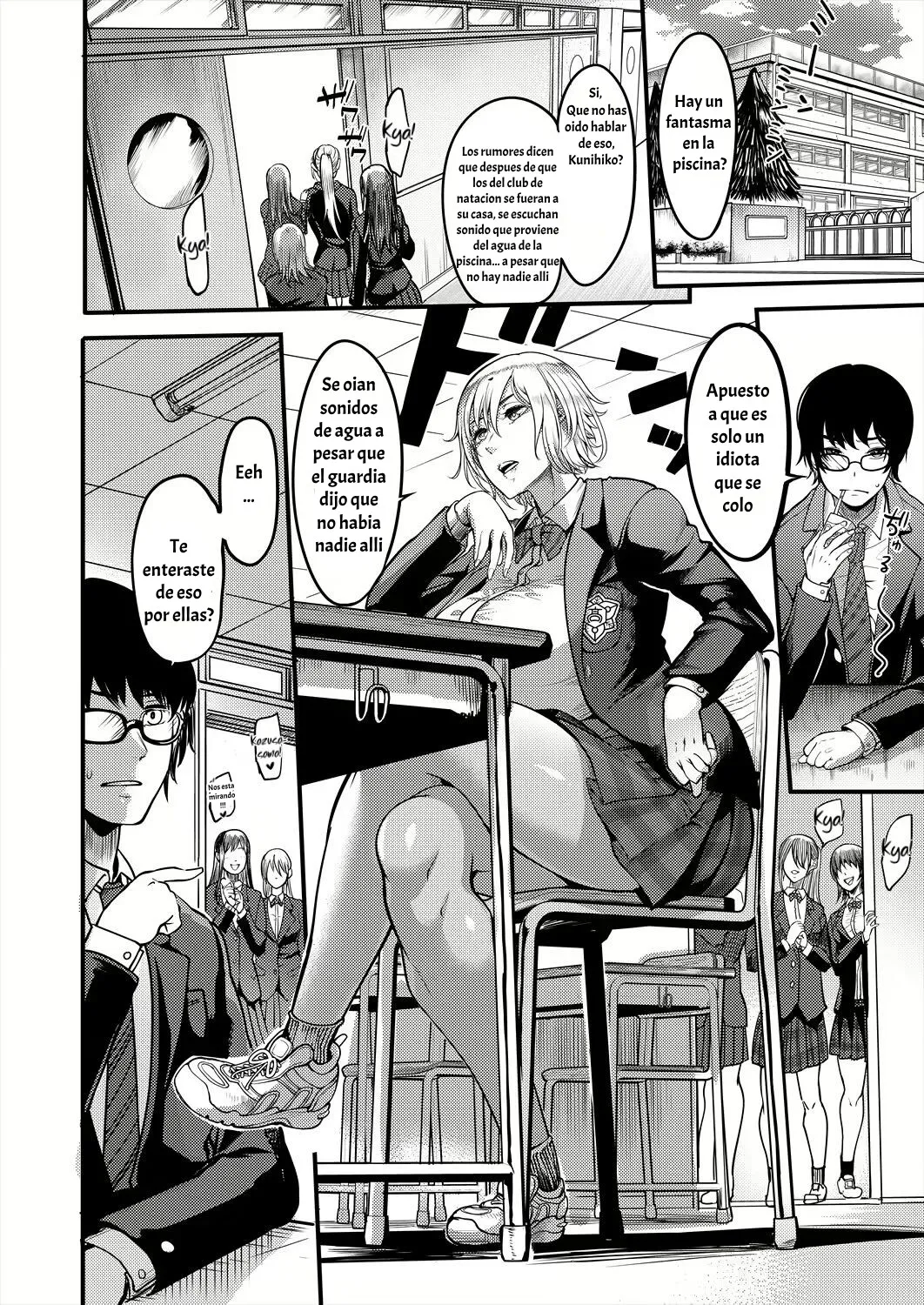 Houkago Dosukebe Nightpool｜Noches de Sexo en la Piscina Escolar Después de Clases page 2 full