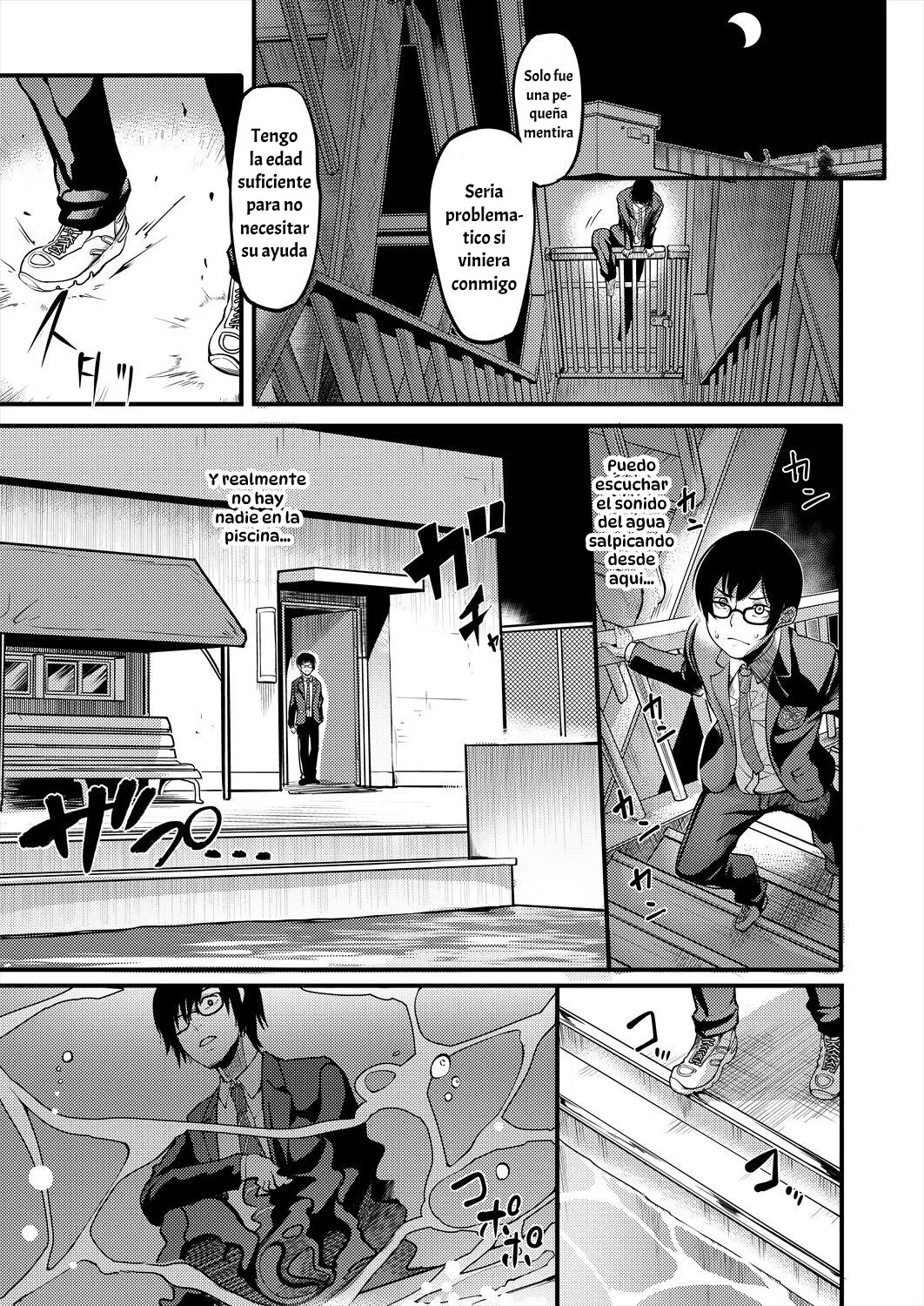 Houkago Dosukebe Nightpool｜Noches de Sexo en la Piscina Escolar Después de Clases page 5 full