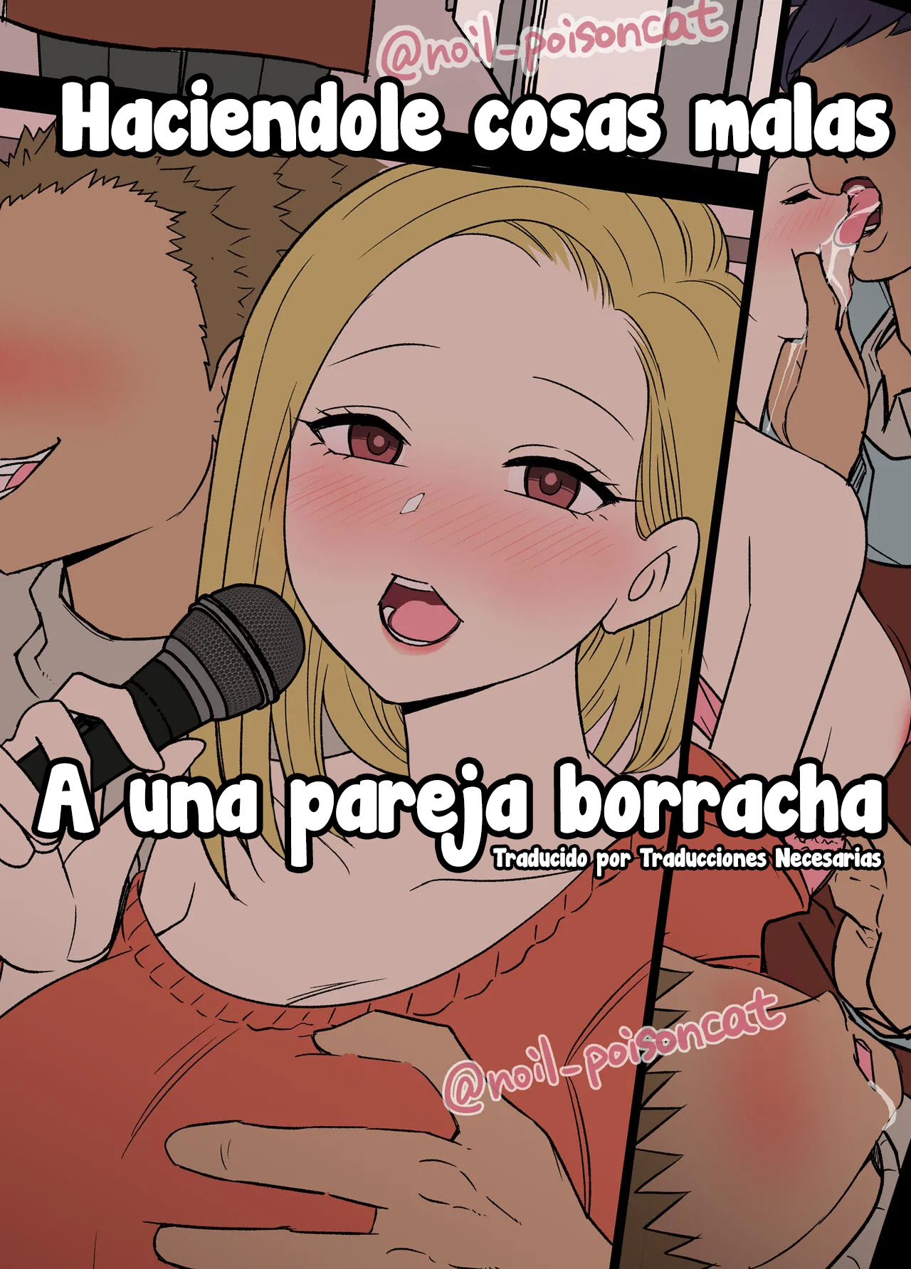 Yotta Kappuru ni Warui Koto o Suru Hanashi｜Haciéndole cosas malas a una pareja borracha page 1 full