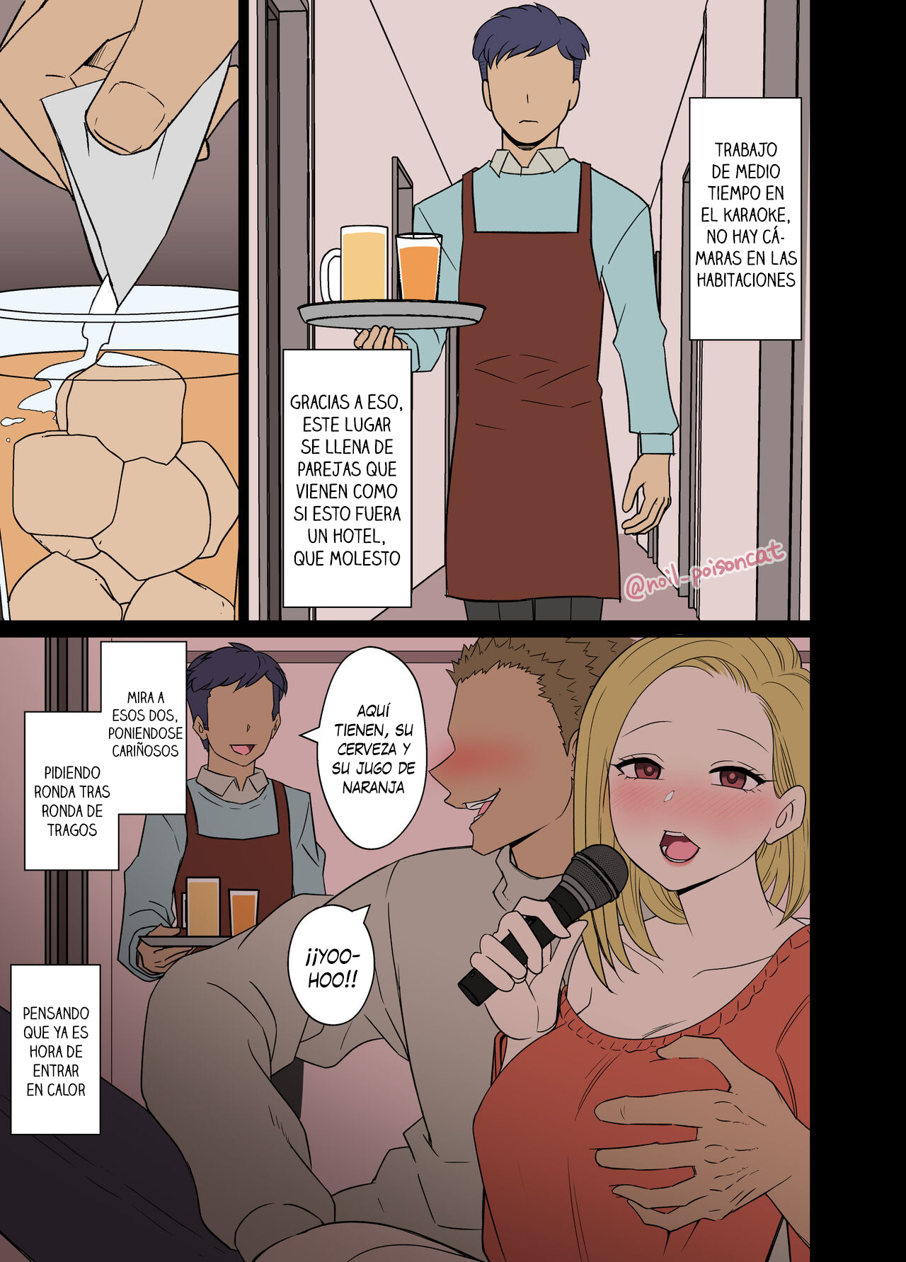 Yotta Kappuru ni Warui Koto o Suru Hanashi｜Haciéndole cosas malas a una pareja borracha page 2 full