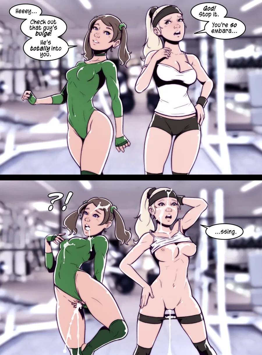 Gym Girls - Annabelle & Hayley page 1 full
