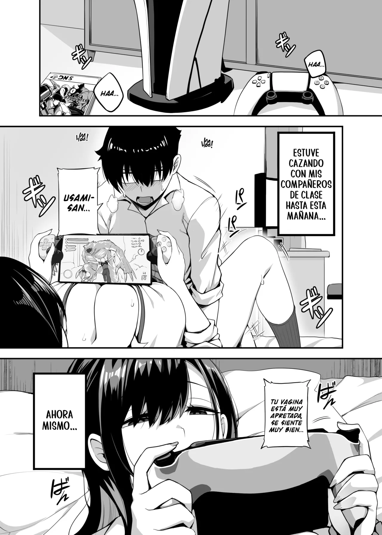 Class No Gal Ga Uchi Ni Kite, Issho Ni Hunting Action Yattemita Ken | El Día que la Gyaru de mi Clase, Vino a mí Casa a Jugar un Juego de Cacería page 2 full