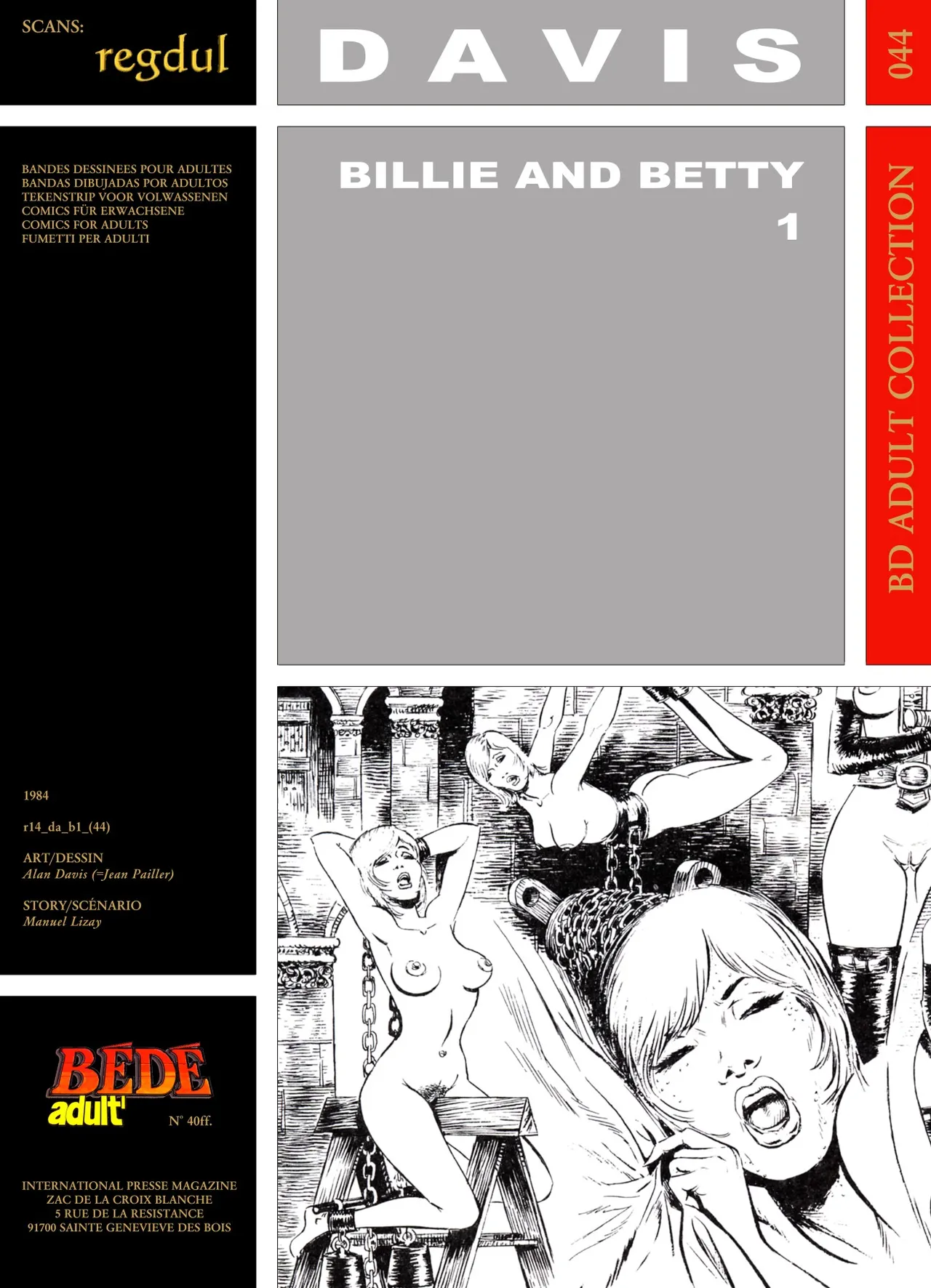 Alan Davis  & Manuel Lizay  - Billie and Betty #1 page 1 full
