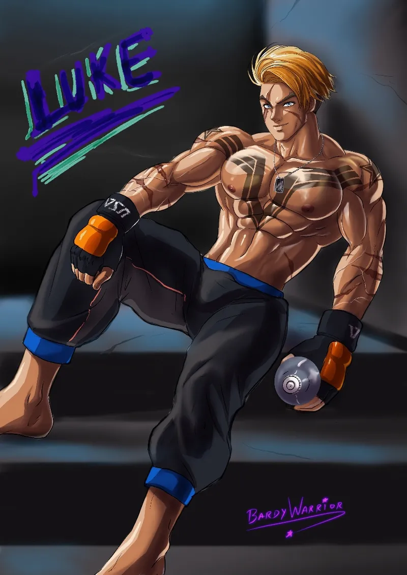 Luke x Chun-Li page 2 full