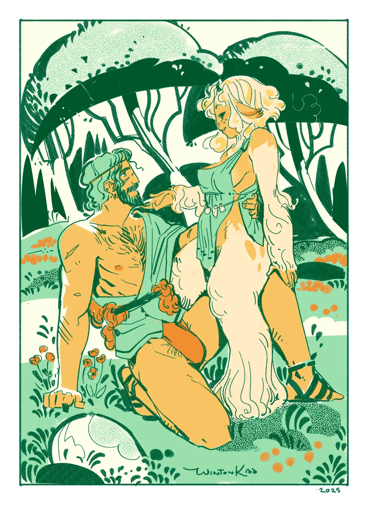 Satyr x Swordsman page 1 full