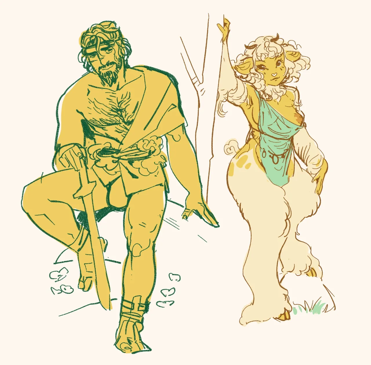 Satyr x Swordsman page 3 full