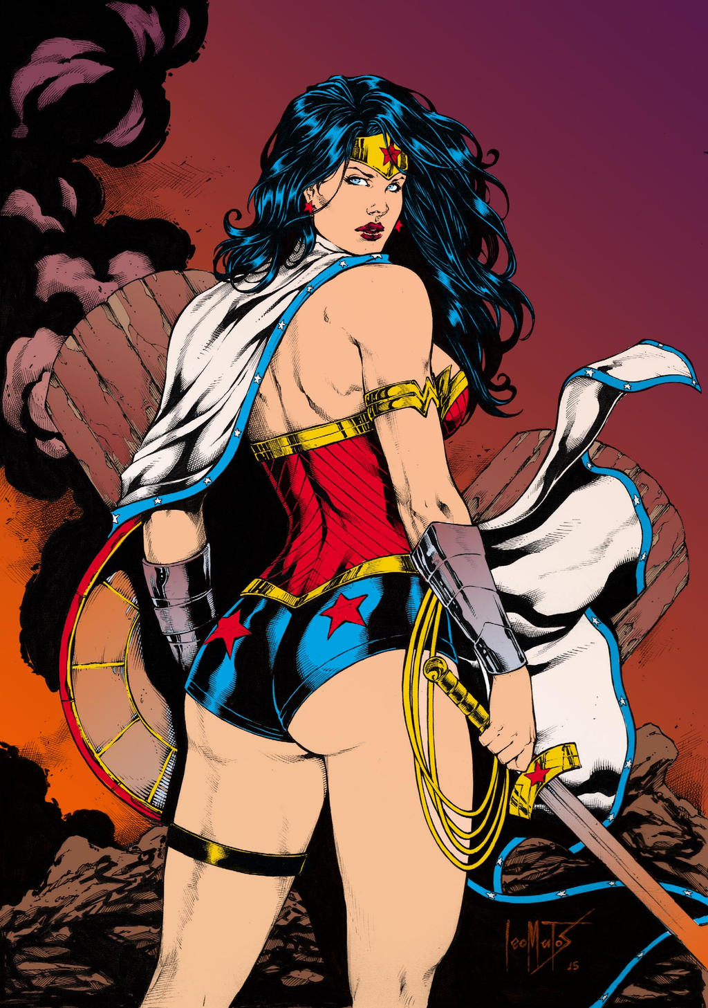 Wonder Woman by leomatos2014 page 9 full