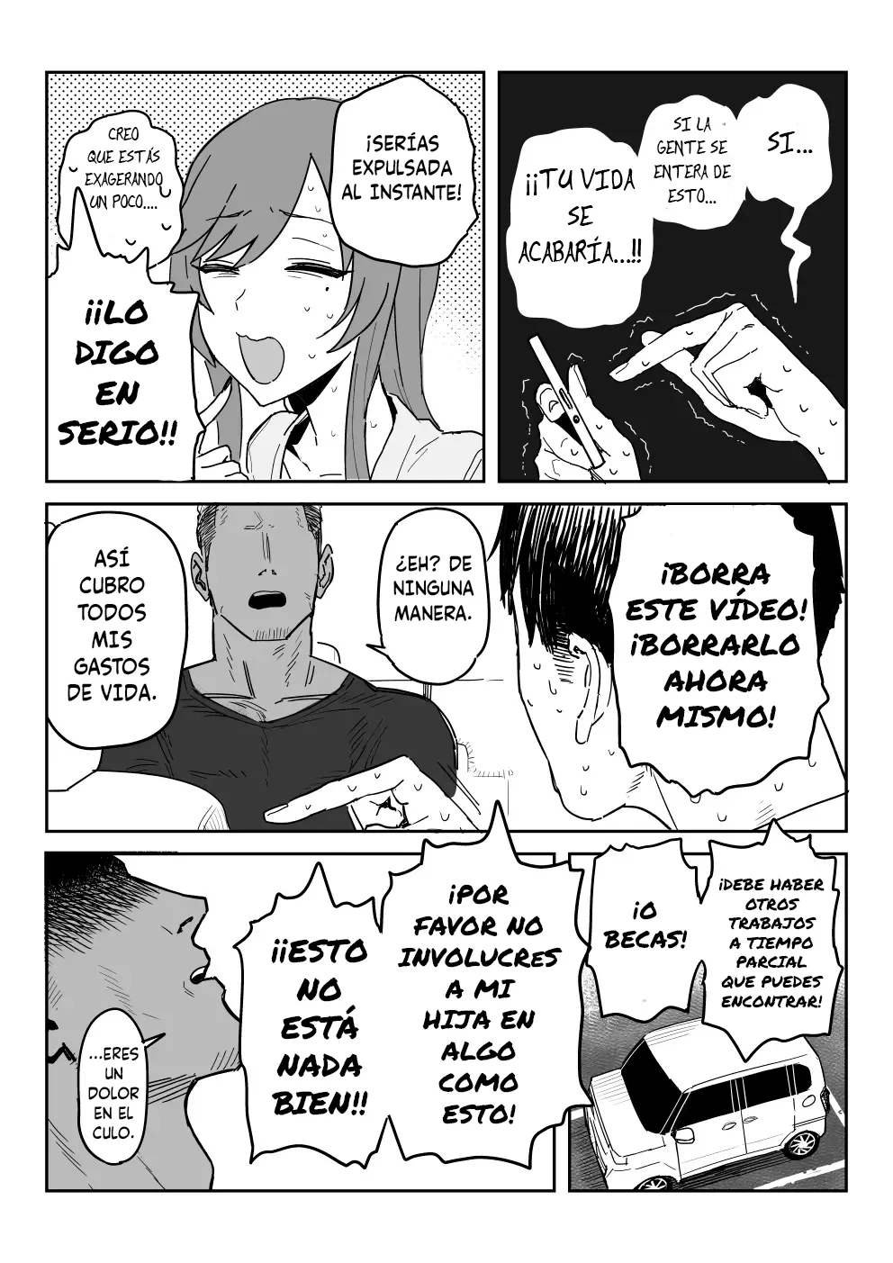 Tanesaki Kaori , Musume no Kawari ni Doujin AV Debut | Takesaki Kaori  Hace su Debut en un Doujin AV en Lugar de su Hija page 10 full