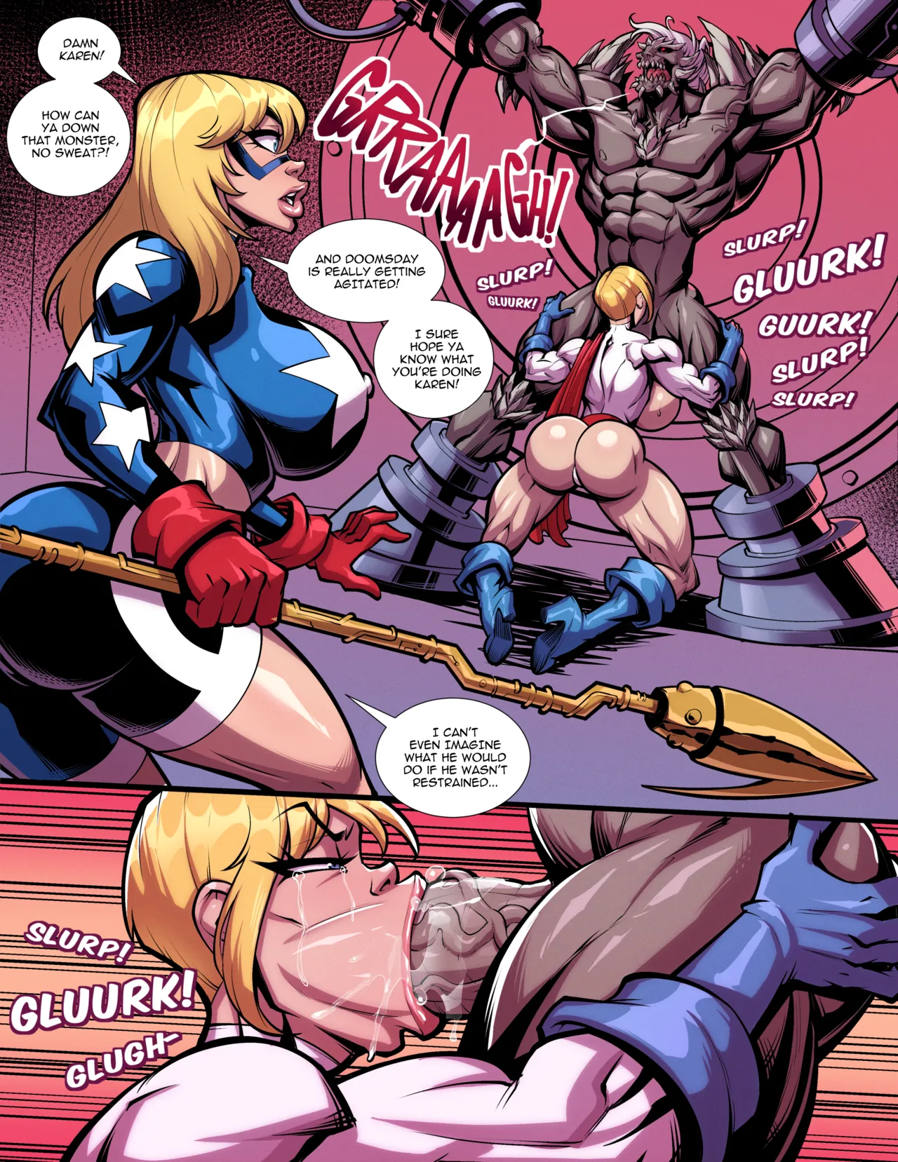 Power Girl: Thank God it is Doomsday page 7 full