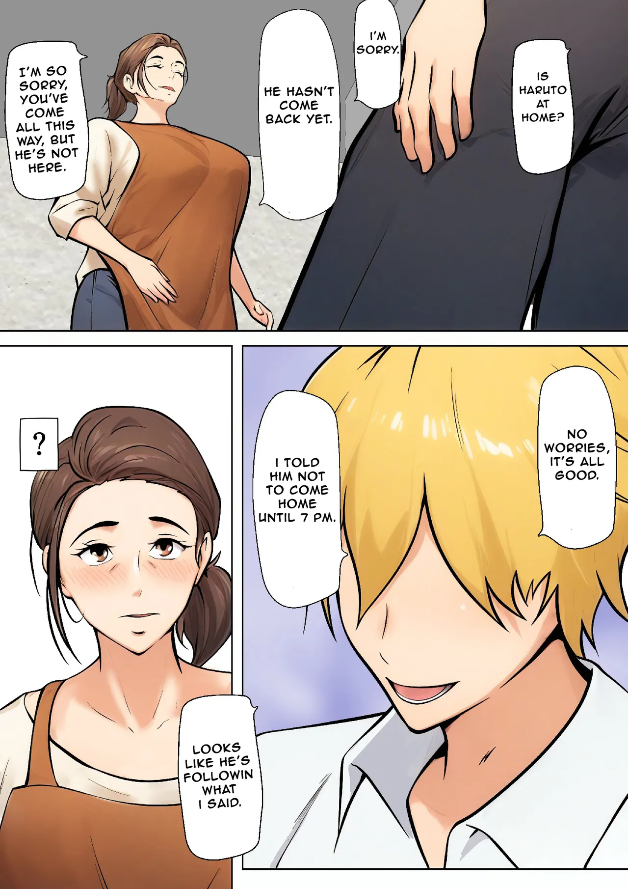 Musuko no Tomodachi to no Giji Renai | PSEUDO ROMANCE WITH MY SON FRIEND page 4 full
