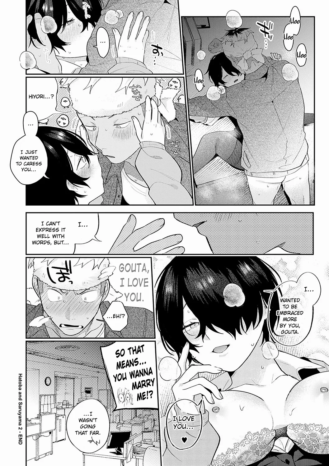 Hatoba-san to Saruyama-kun 2 | Hatoba and Saruyama 2 page 10 full