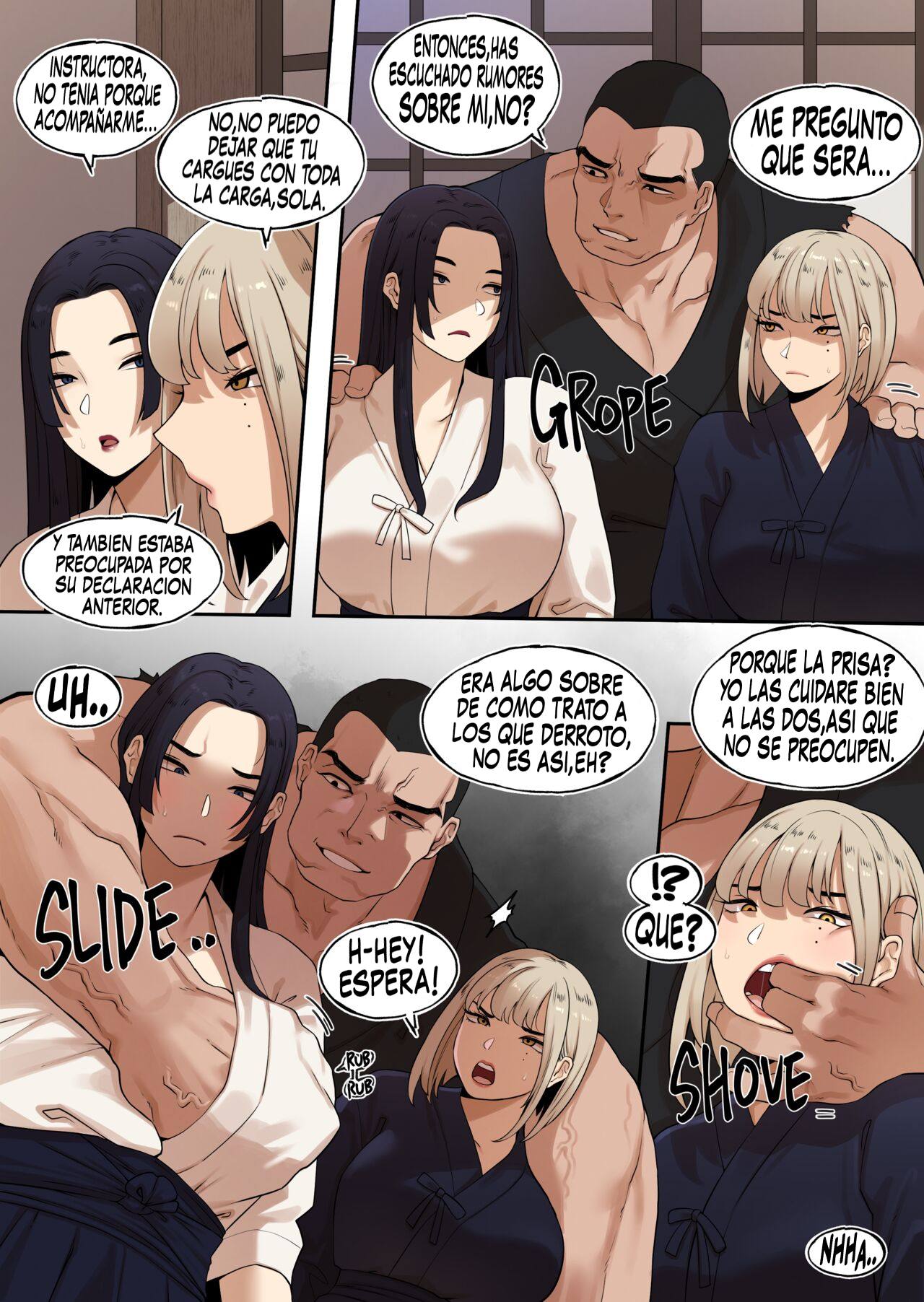 Kendo Dojo Storm Episode | Episodio de la Tormenta del Dojo de Kendo page 6 full