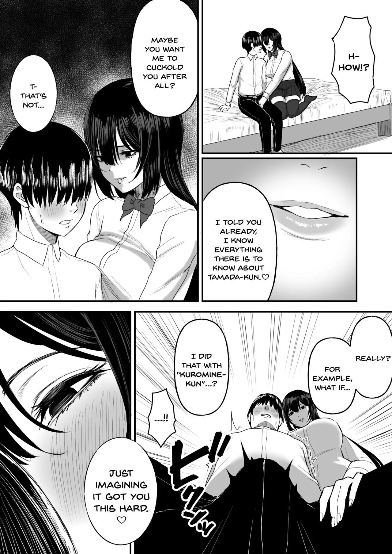 Ai no omoi Kanojo wa boku no Tameni hame tori o Tottekitekureru page 8 full