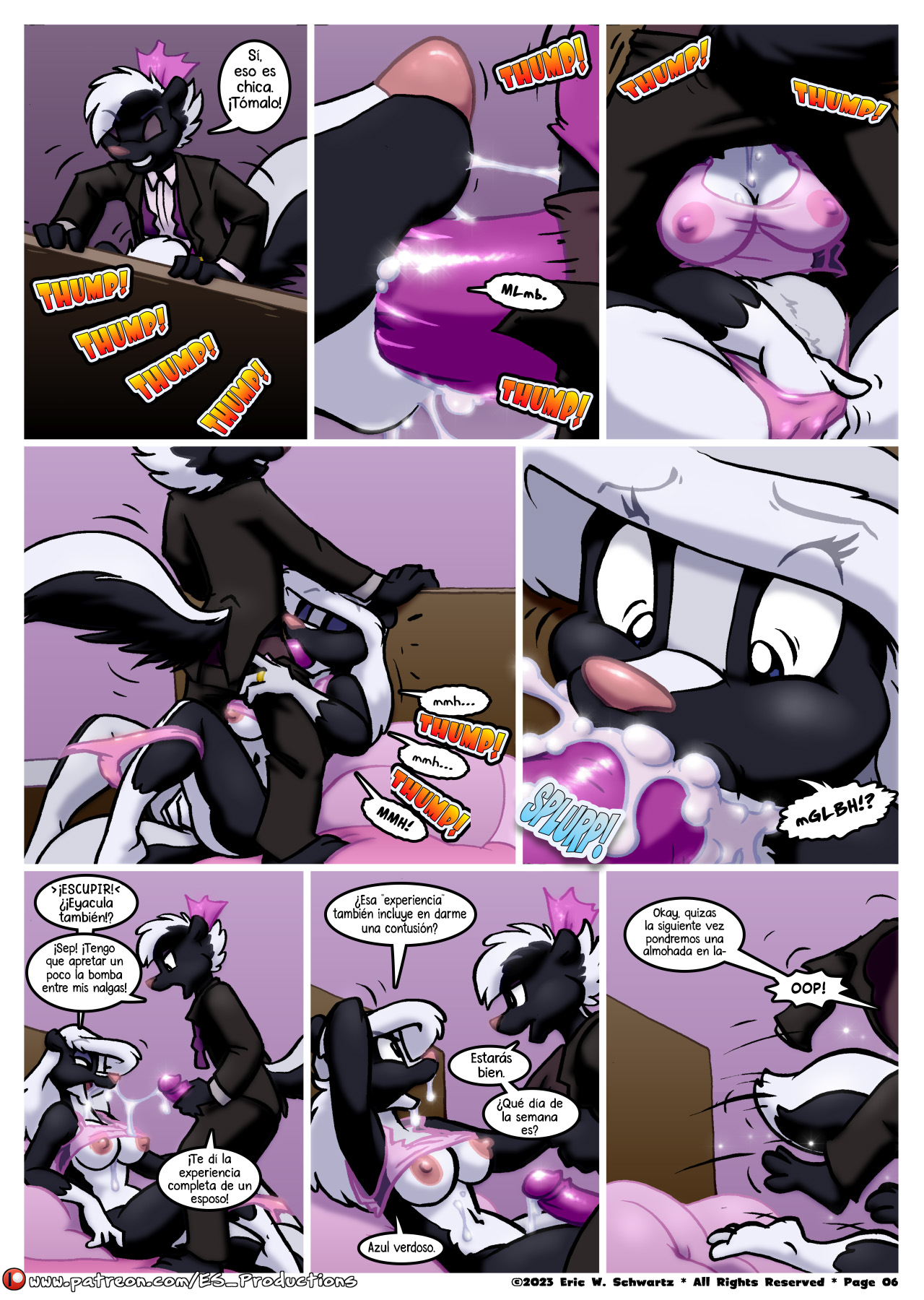 Stacey & Tracey's Wild Wedding Night page 7 full