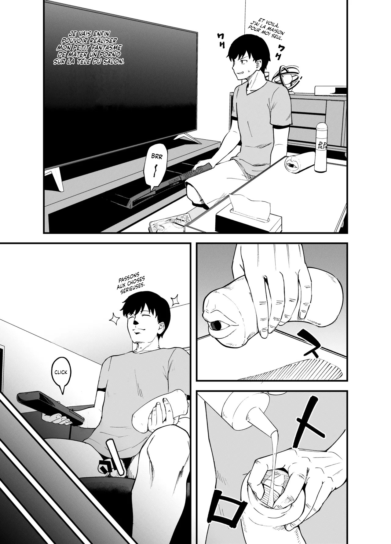 Soen ni Natteta Osananajimi ga Okuchi Onaho Gayoi Shite Kuru Mikkakan | Mon amie d'enfance remplace mon masturbateur pendant 3 jours page 5 full