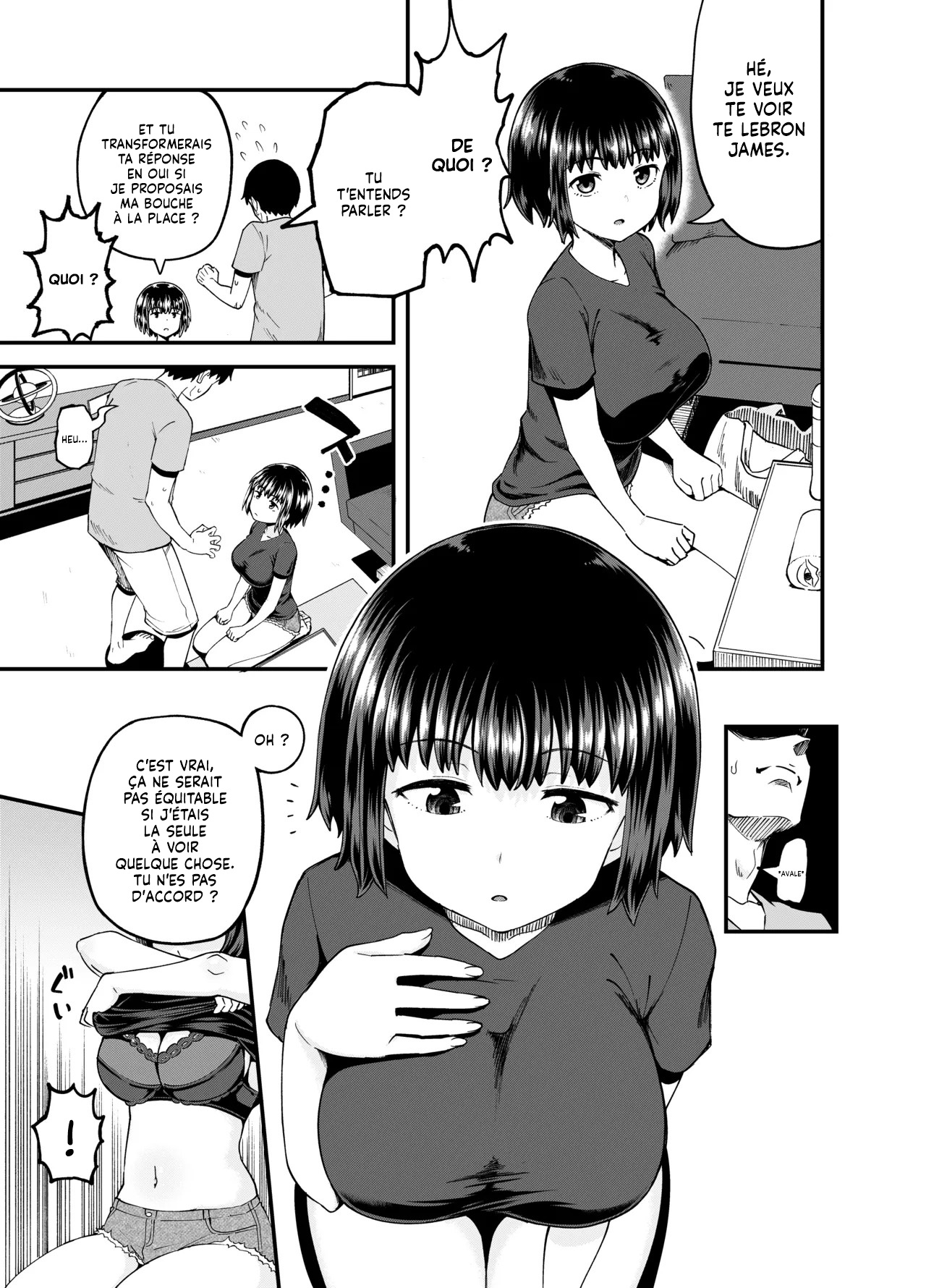 Soen ni Natteta Osananajimi ga Okuchi Onaho Gayoi Shite Kuru Mikkakan | Mon amie d'enfance remplace mon masturbateur pendant 3 jours page 9 full