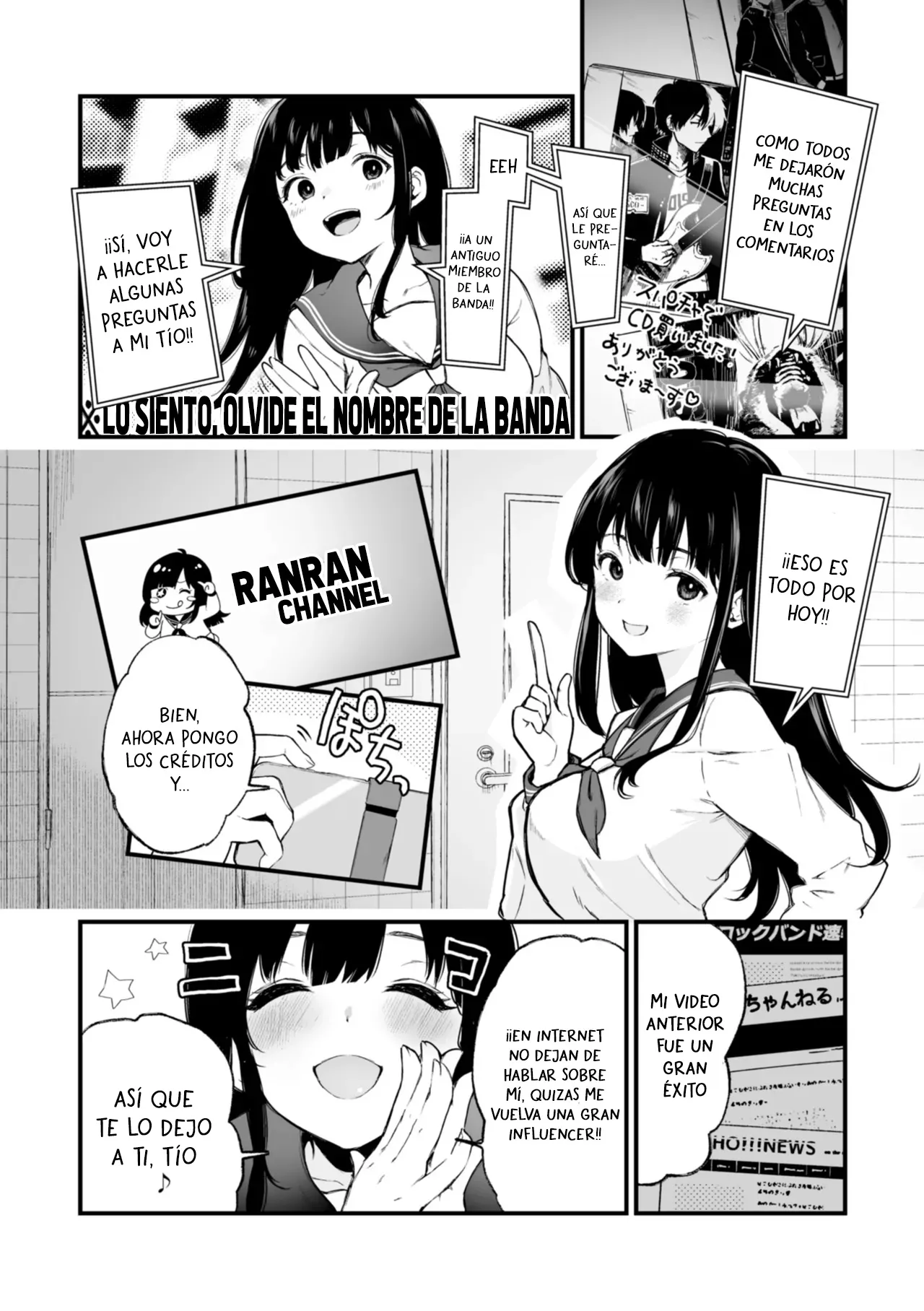 JK Haishinsha to Muteki no Oji-san - La streamer colegiala y el tío invencible page 2 full