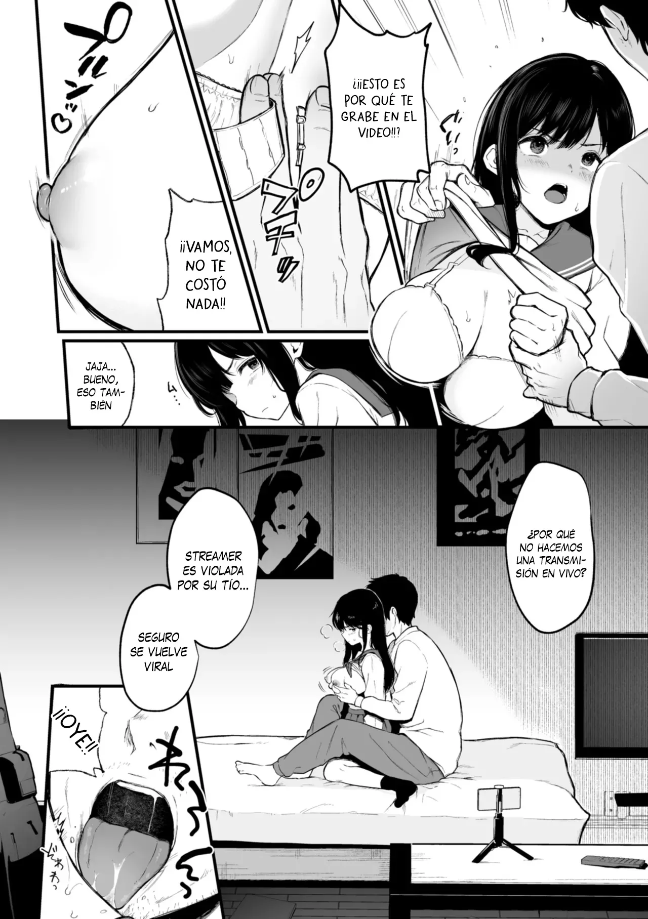 JK Haishinsha to Muteki no Oji-san - La streamer colegiala y el tío invencible page 6 full