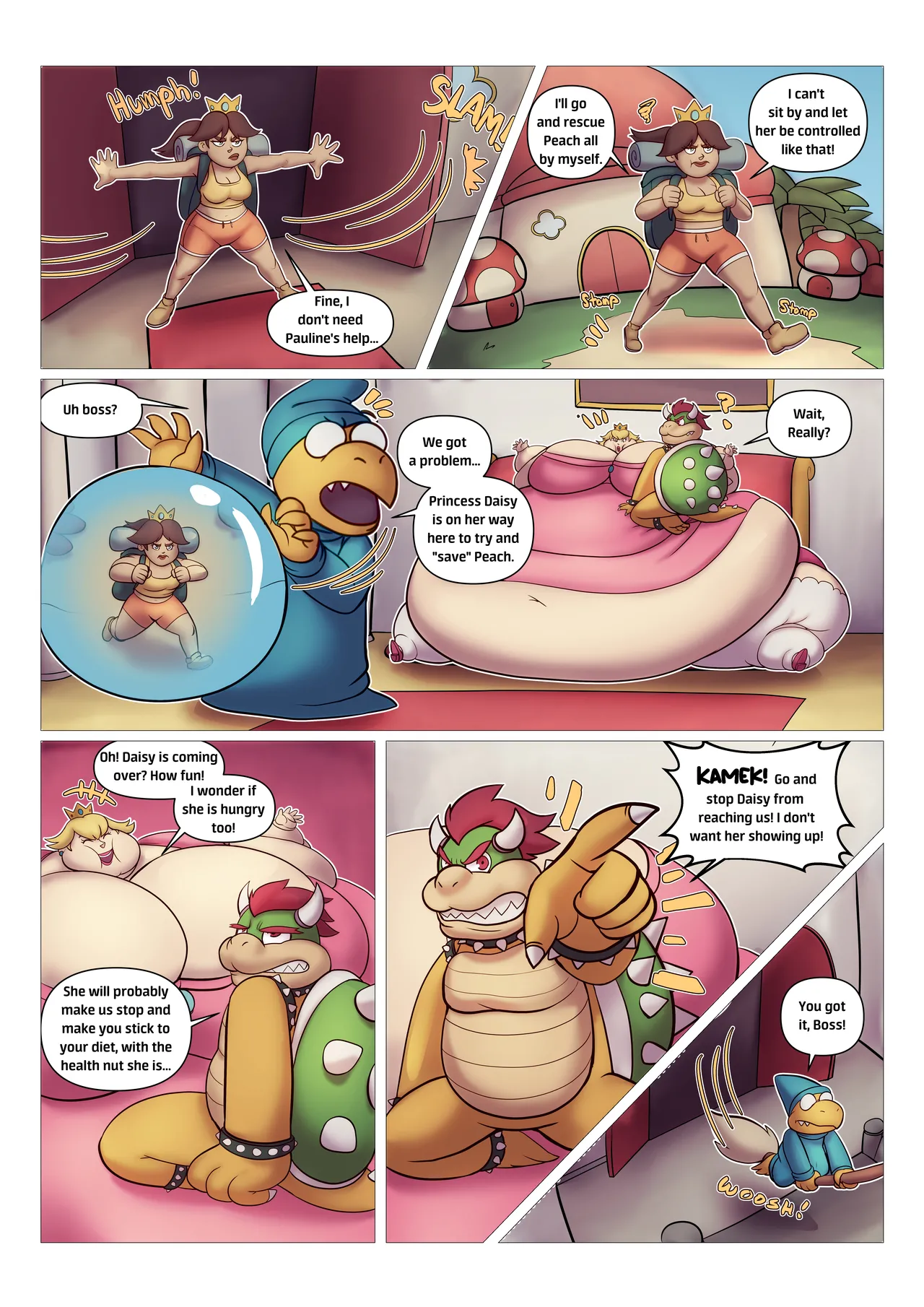 Plumping Princesses page 5 full