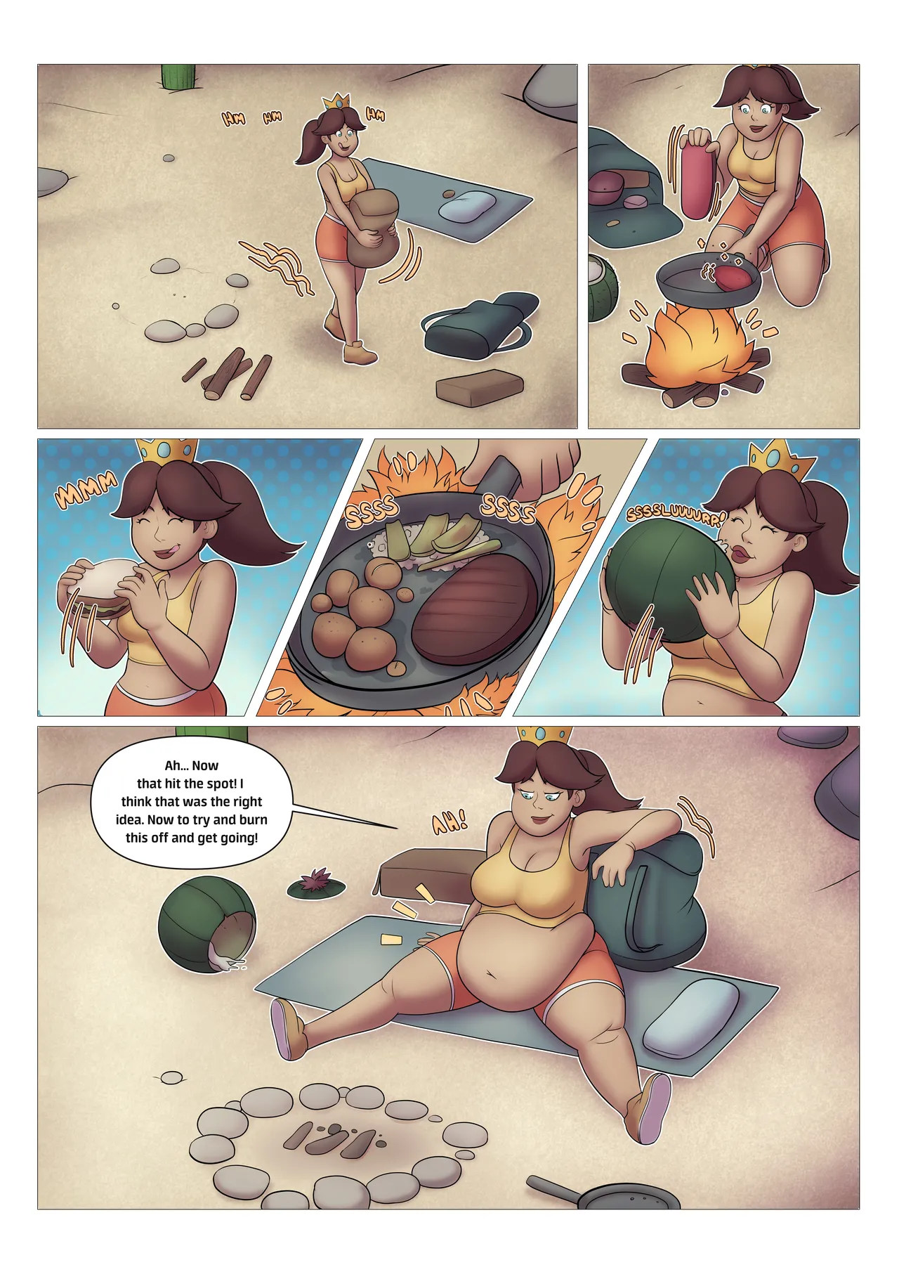 Plumping Princesses page 8 full