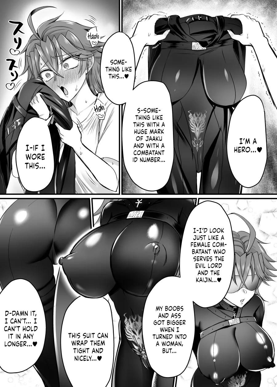 Saber Red ~Seigi no Zako Onna Sentouin Hero~ | Saber Red ~The Weakling Female Fighter Hero of Justice ~ page 6 full