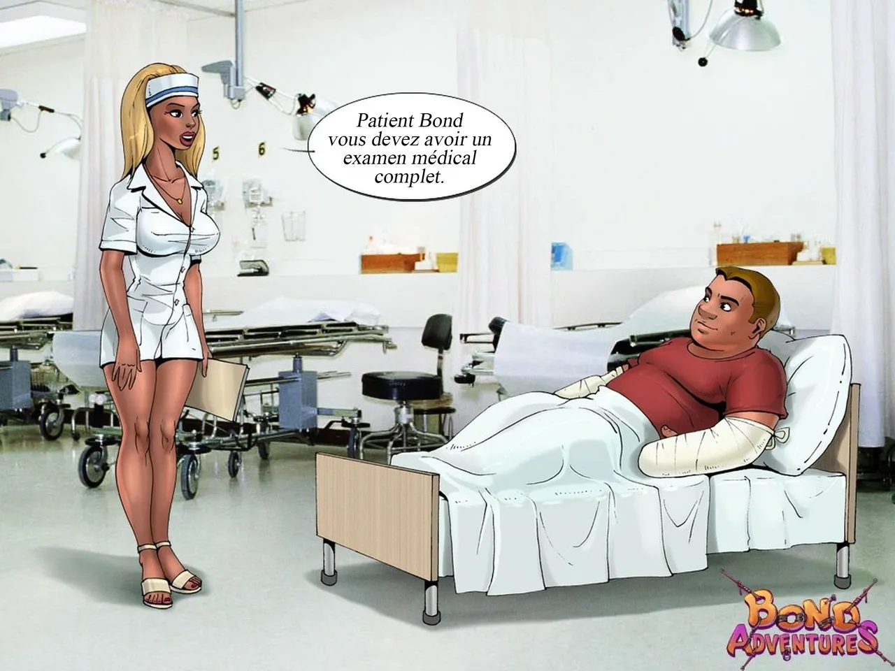 Patient Bond's medical - French page 1 full