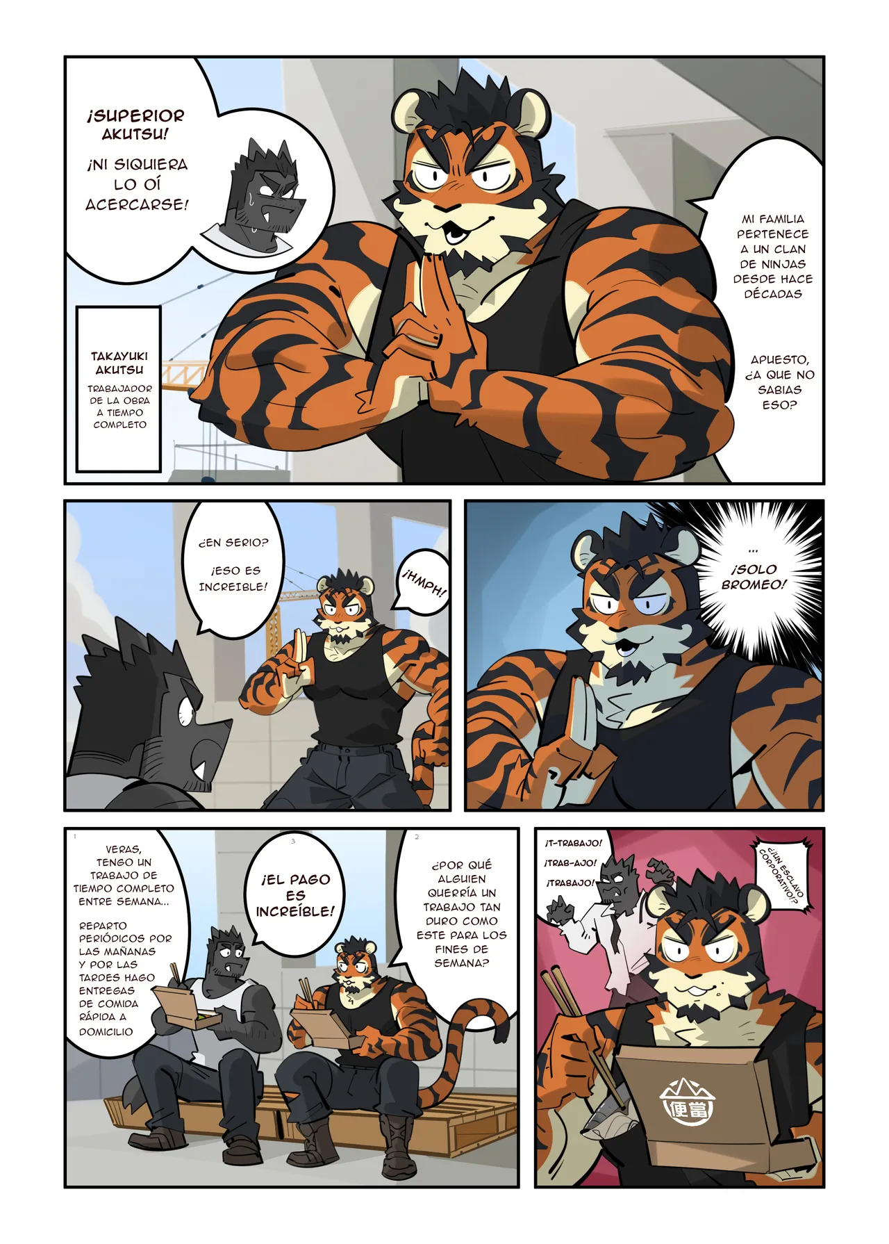 Mi compañero de cuarto es Heterosexual / Trabajo Duro 💪🏻 page 3 full