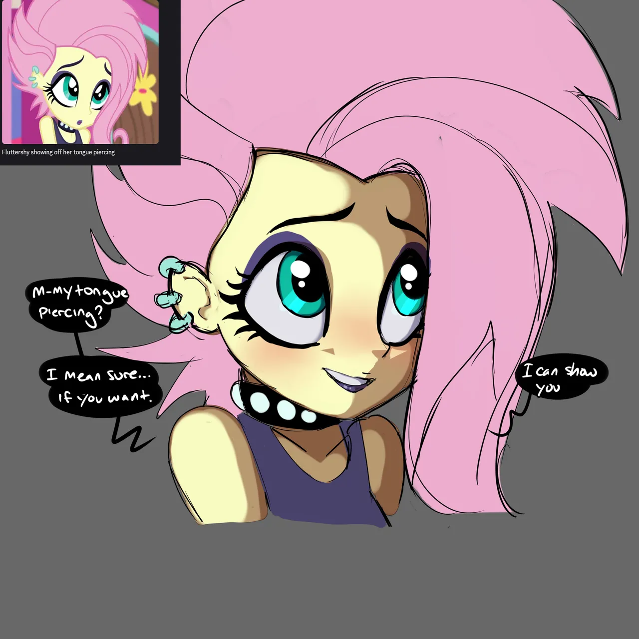 Fluttershy’s piercings page 1 full
