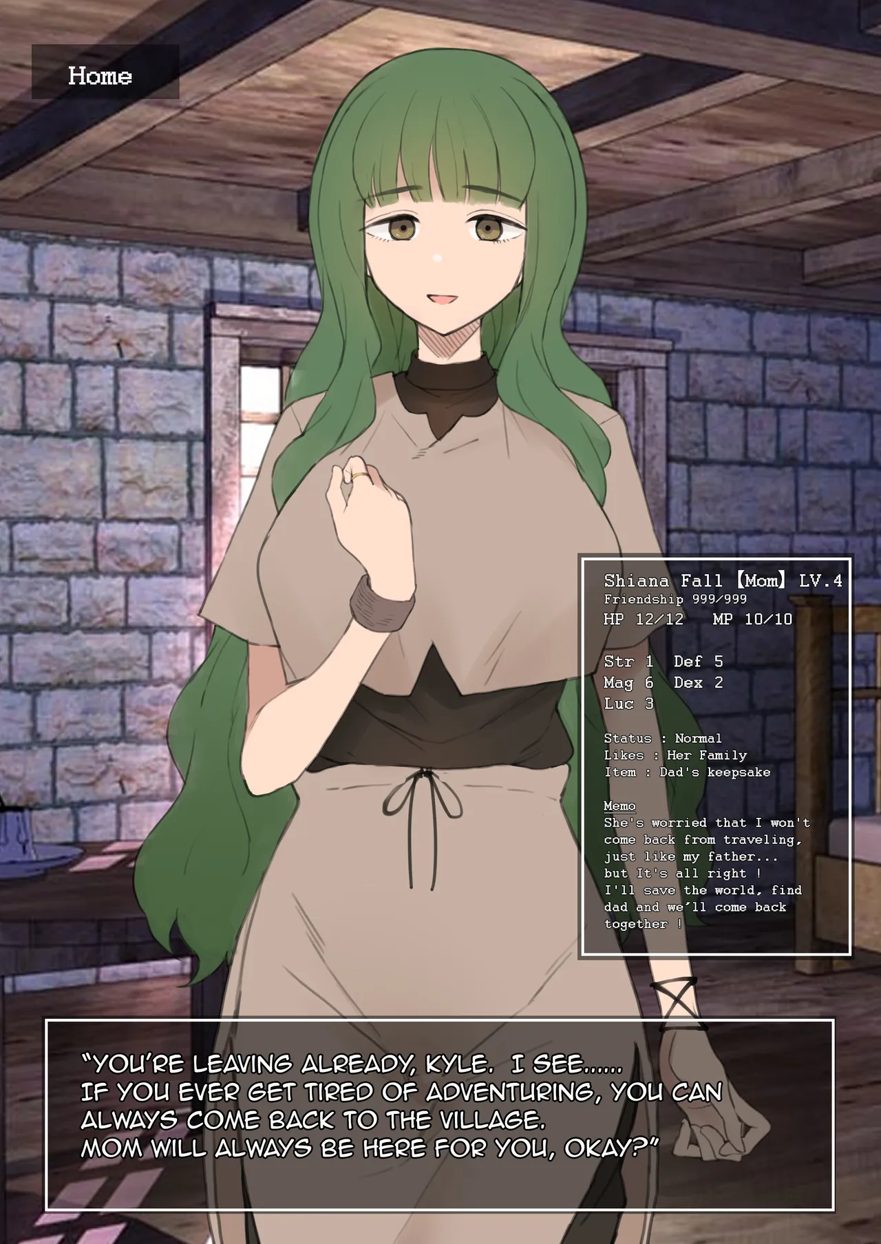 Erotic RPG scenario, while the protagonist is on an adventure his mother on the starting village gets NTR’d page 1 full