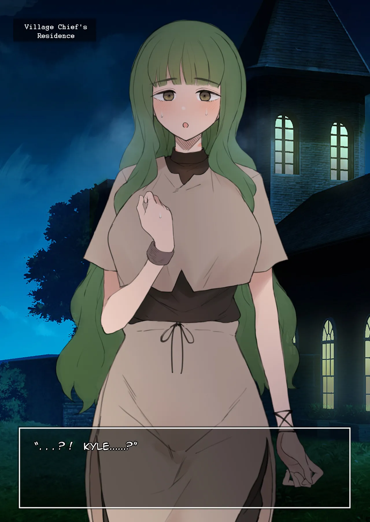 Erotic RPG scenario, while the protagonist is on an adventure his mother on the starting village gets NTR’d page 4 full