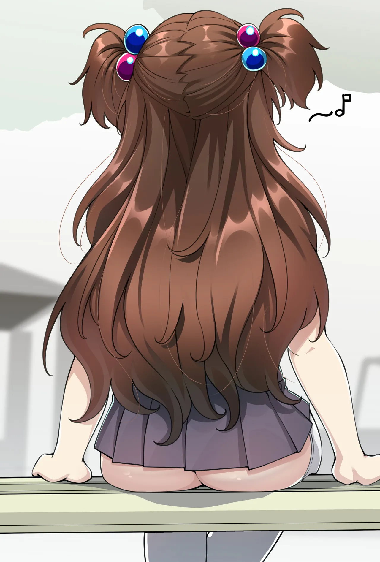 座るガキ page 1 full
