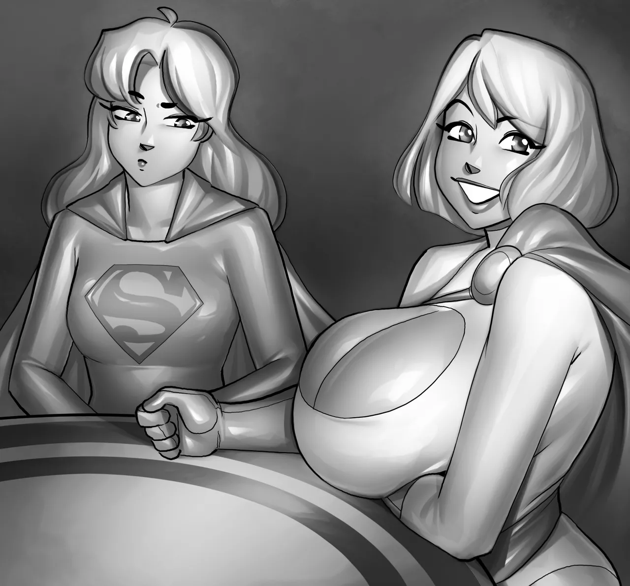 Supergirl & Powergirl page 1 full