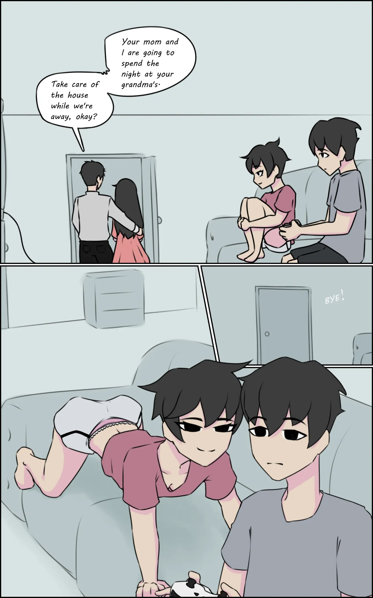 Just Me and My Sister page 6 full