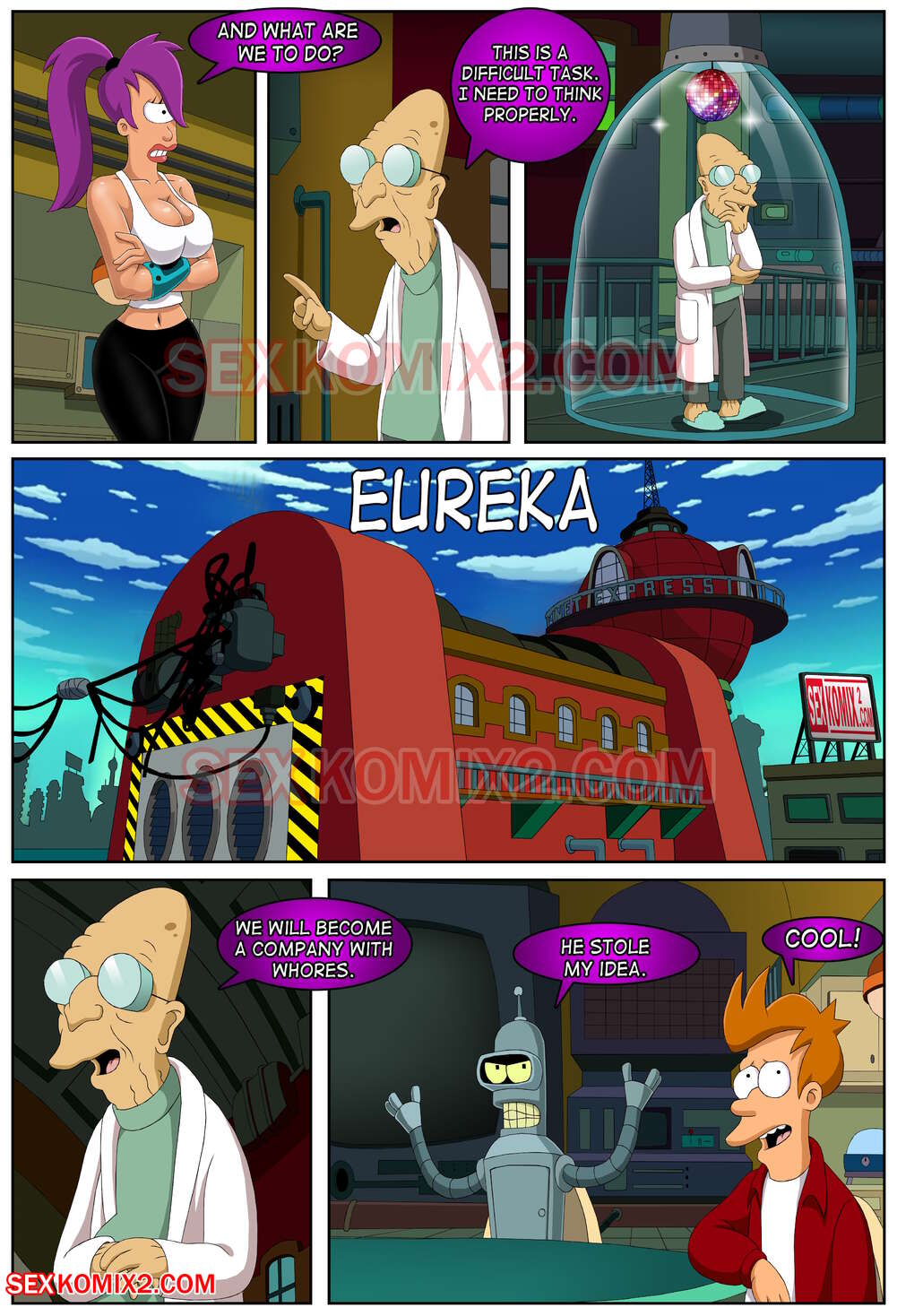 Futurama. Interplanetary sex. by sexkomix2.com page 3 full